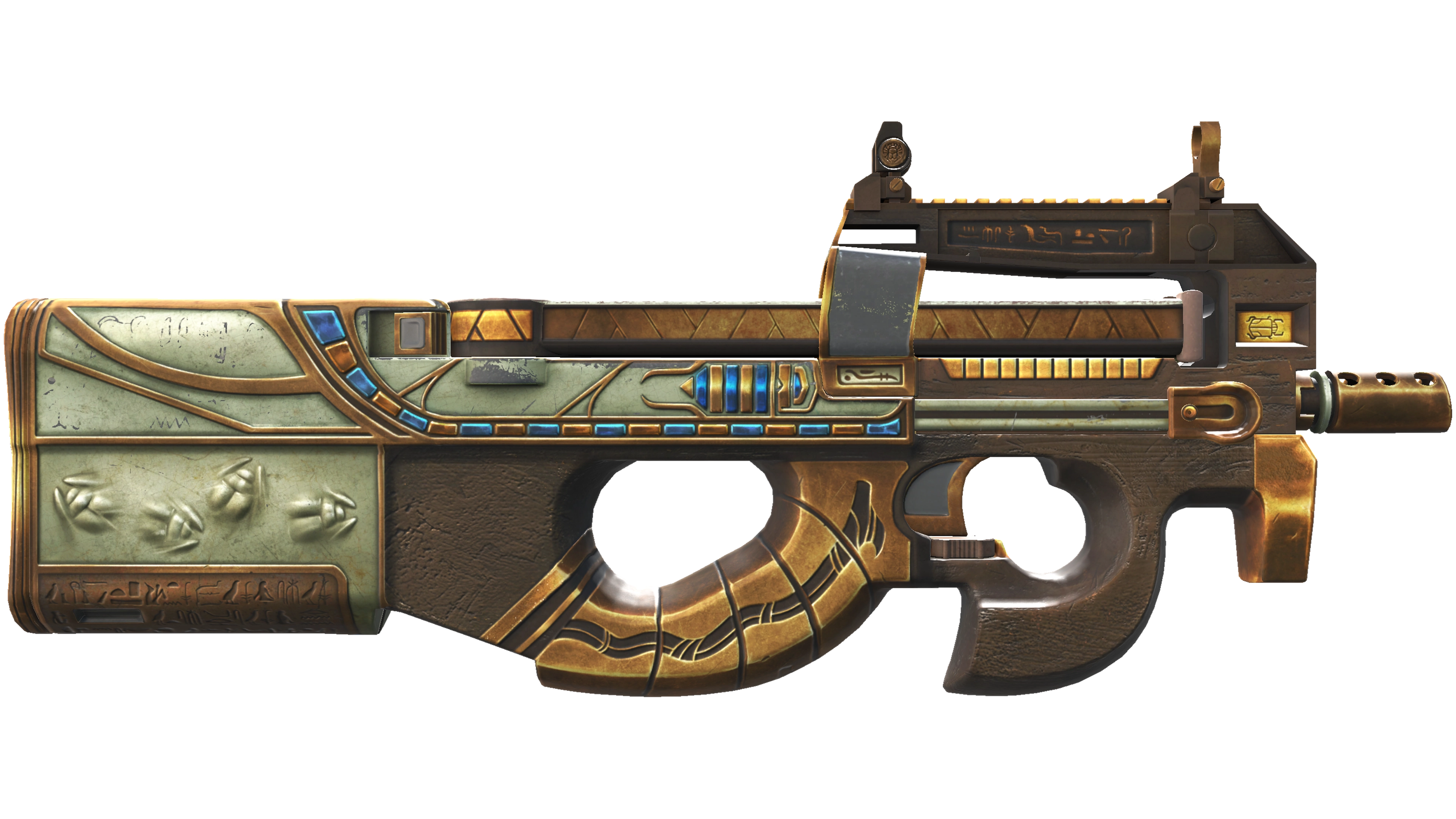 P90 | ScaraB Rush (Well-Worn) 缩略图