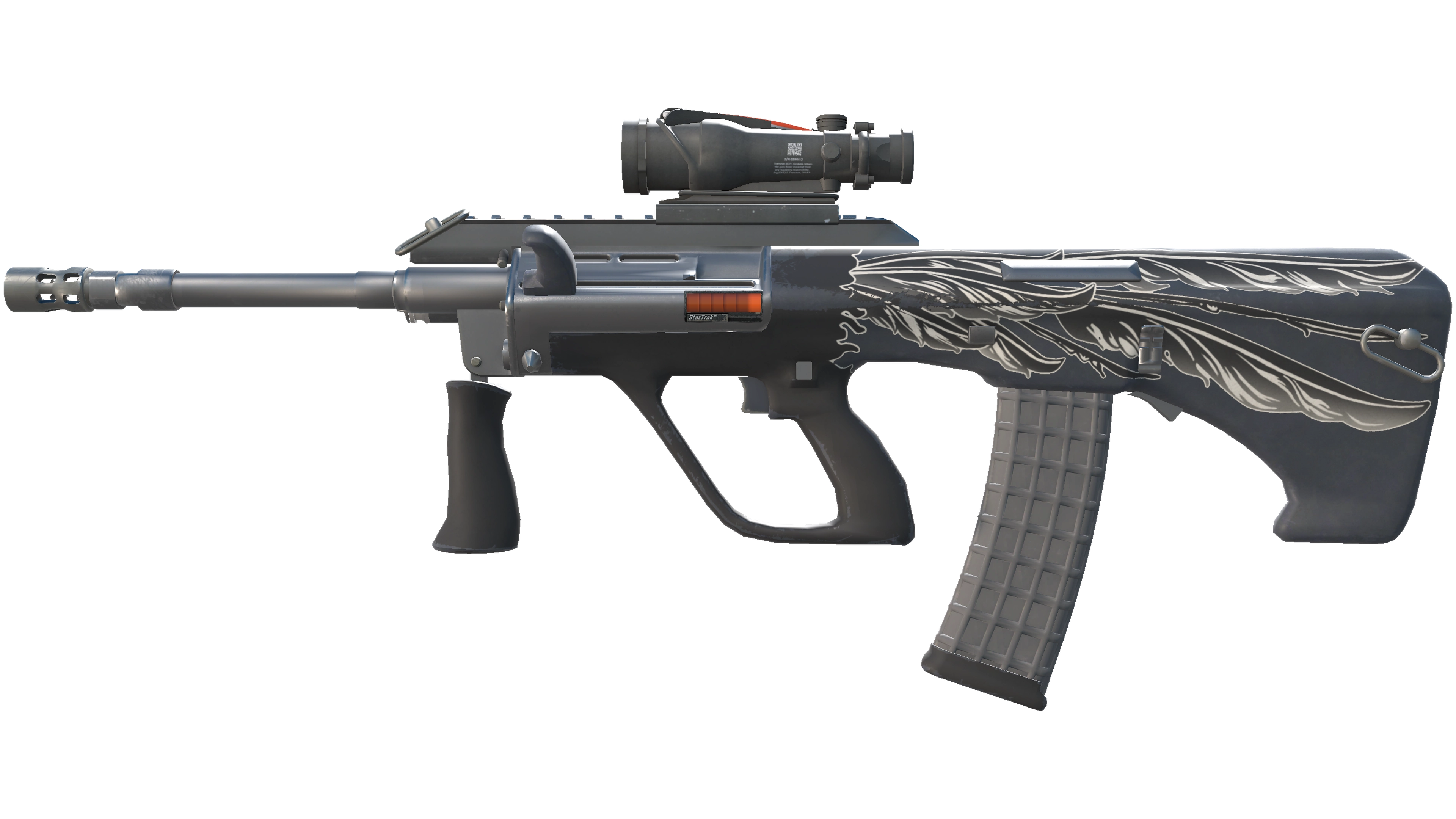 StatTrak™ AUG | Wings (Minimal Wear)