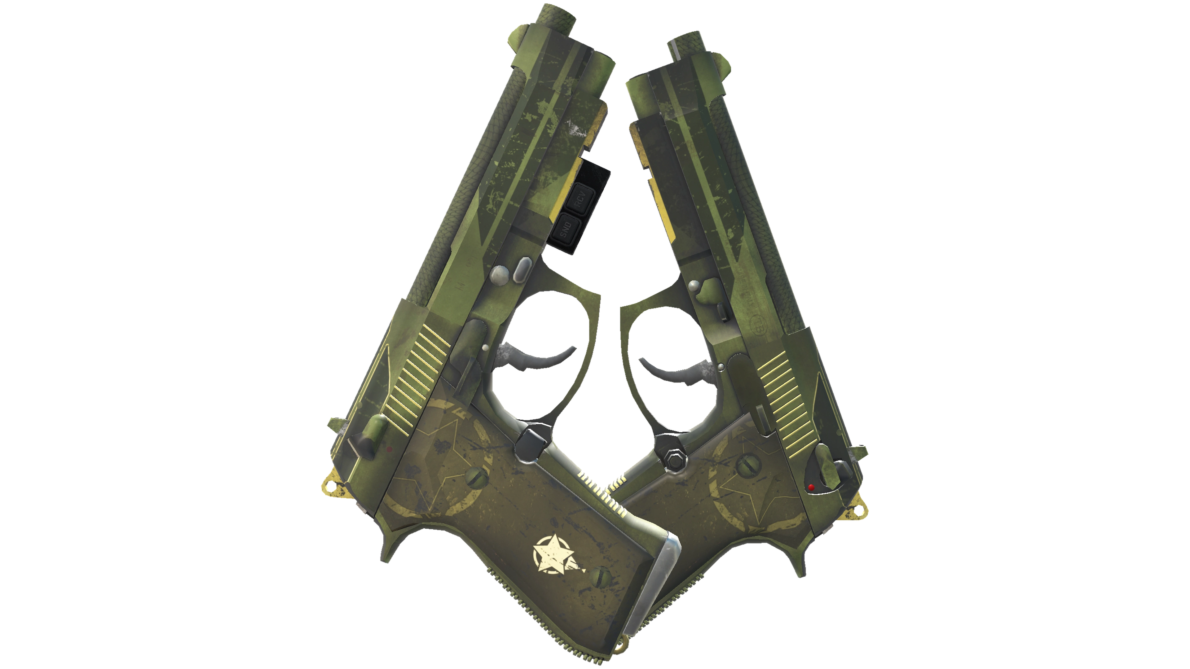 StatTrak™ Dual Berettas | Retribution (Factory New) thumbnail
