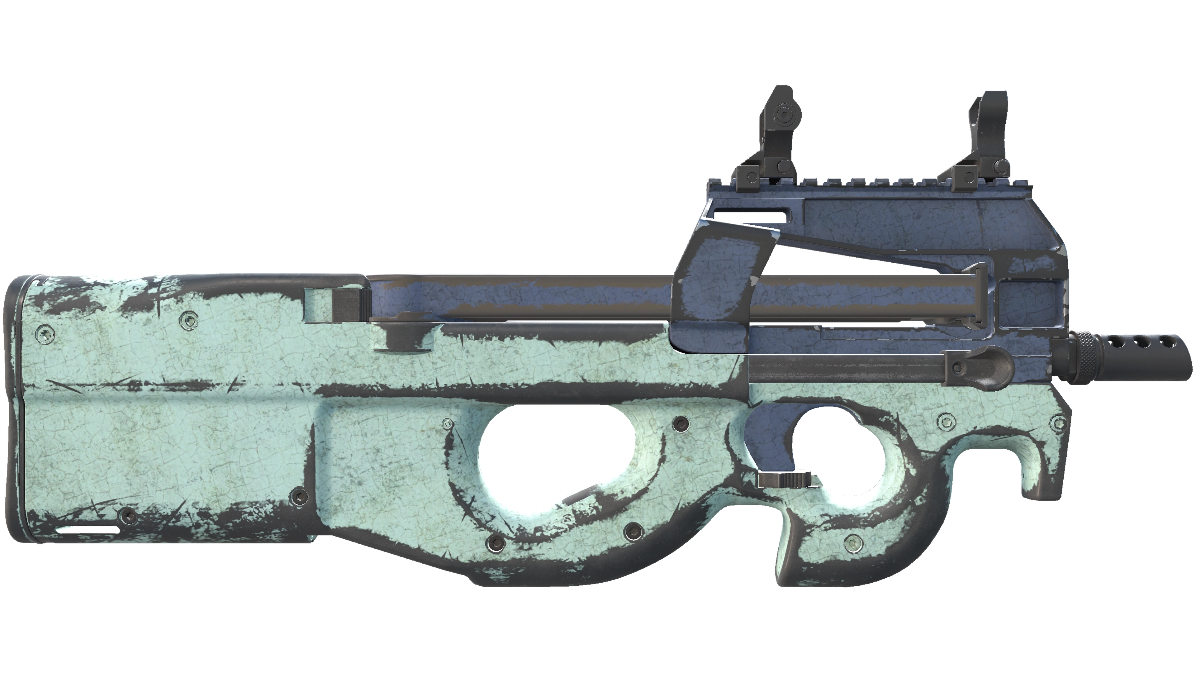 صورة مصغرة لـ P90 | Storm (Battle-Scarred)