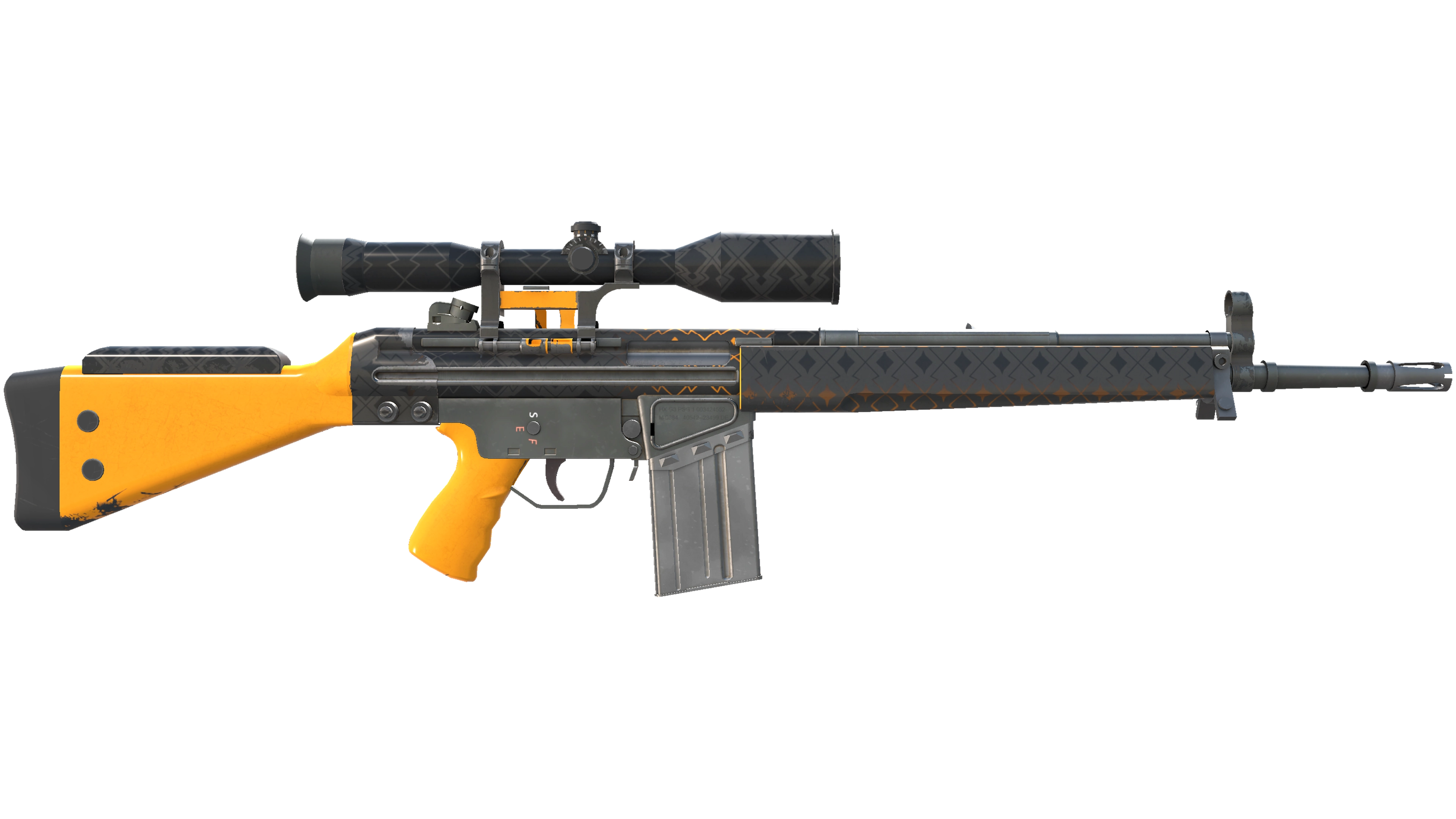 G3SG1 | Orange Kimono (Minimal Wear) thumbnail