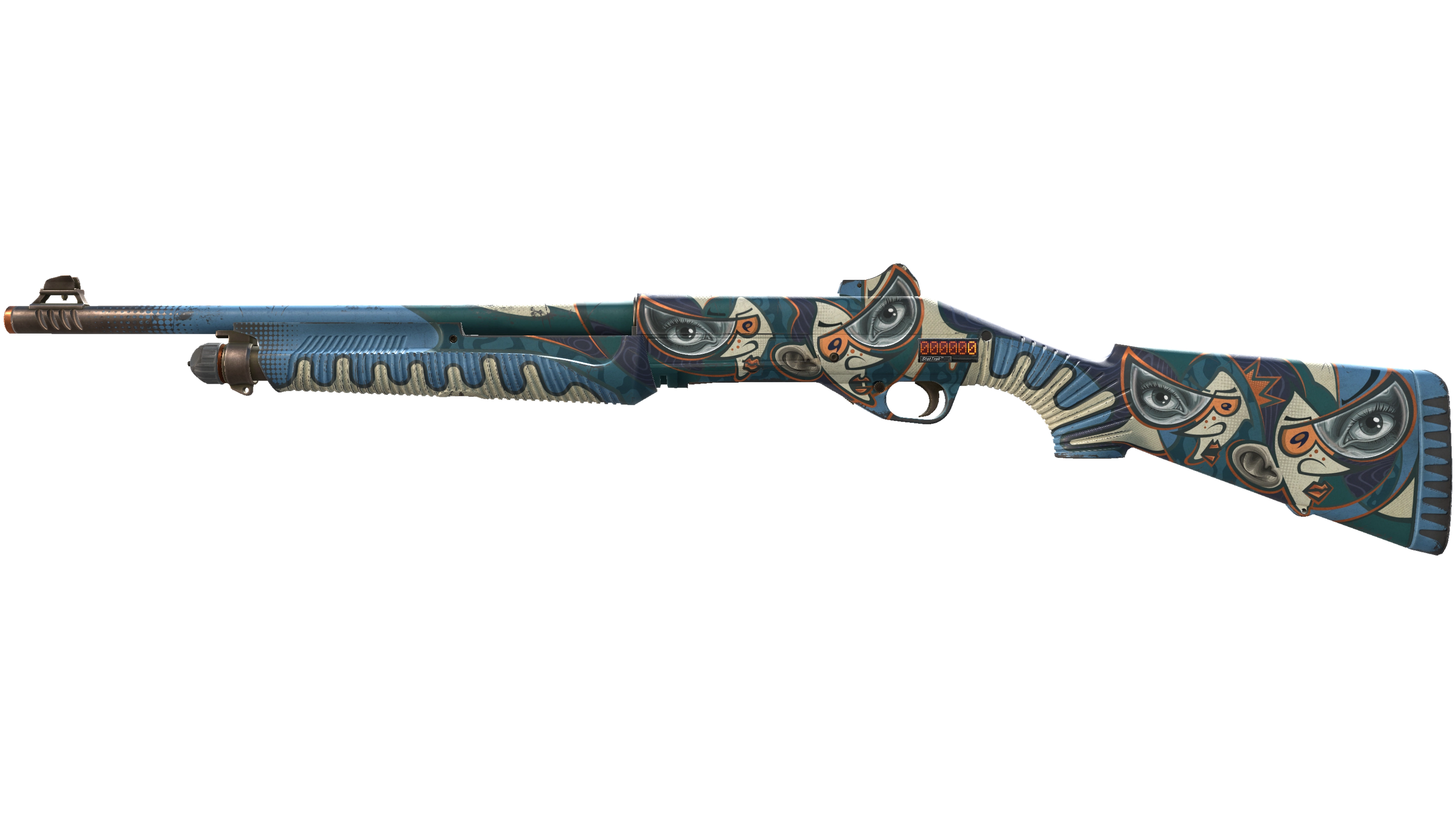 StatTrak™ Nova | Ocular (Well-Worn) thumbnail
