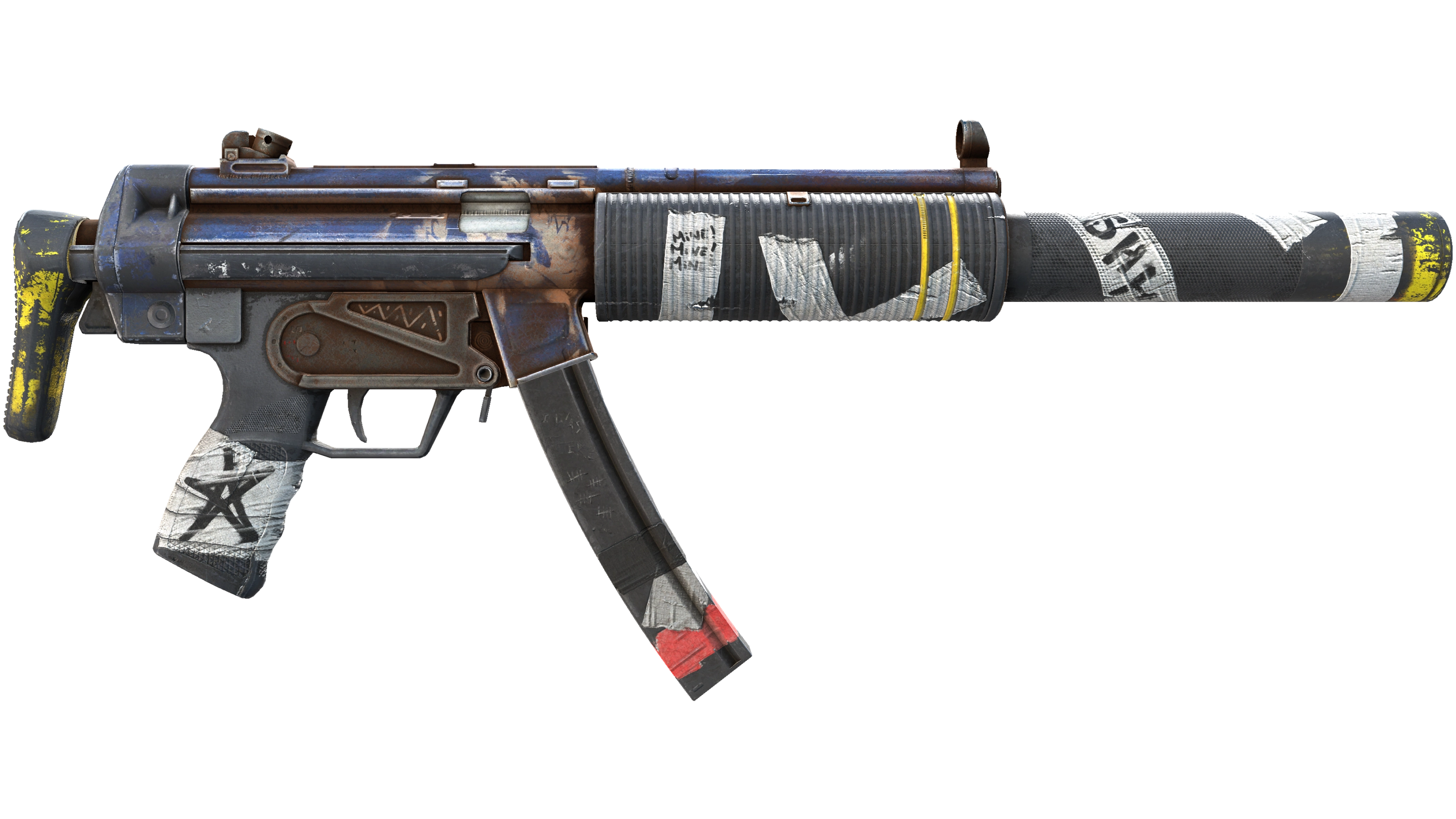 StatTrak™ MP5-SD | Kitbash (Battle-Scarred) thumbnail