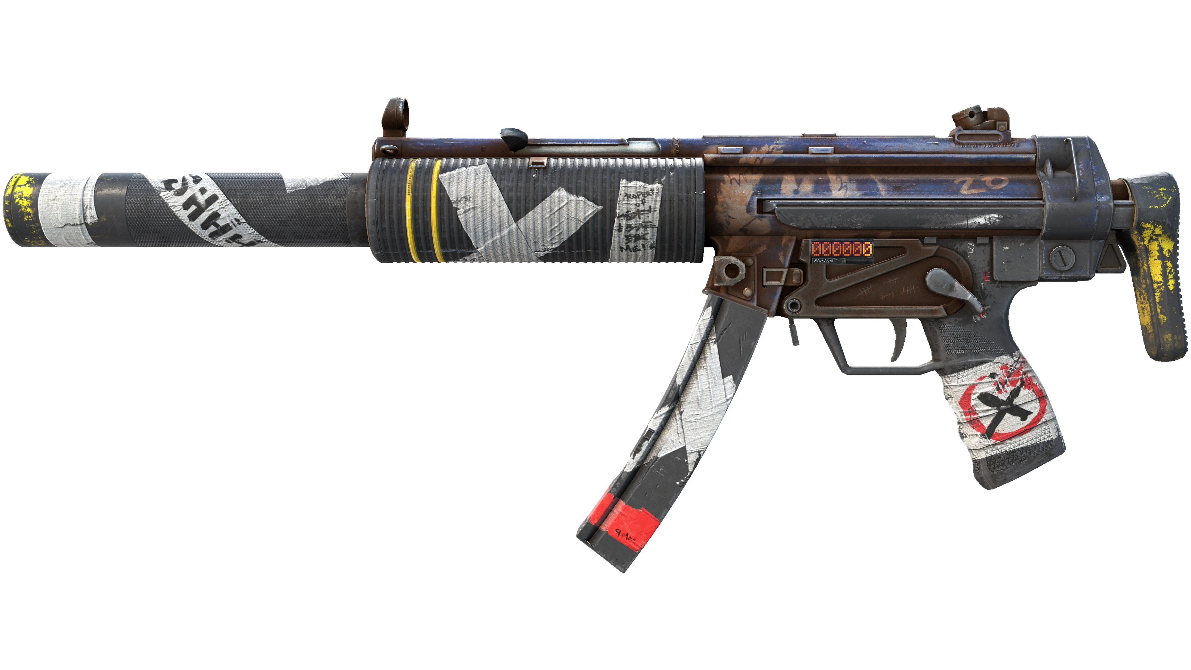 StatTrak™ MP5-SD | Kitbash (Battle-Scarred) thumbnail