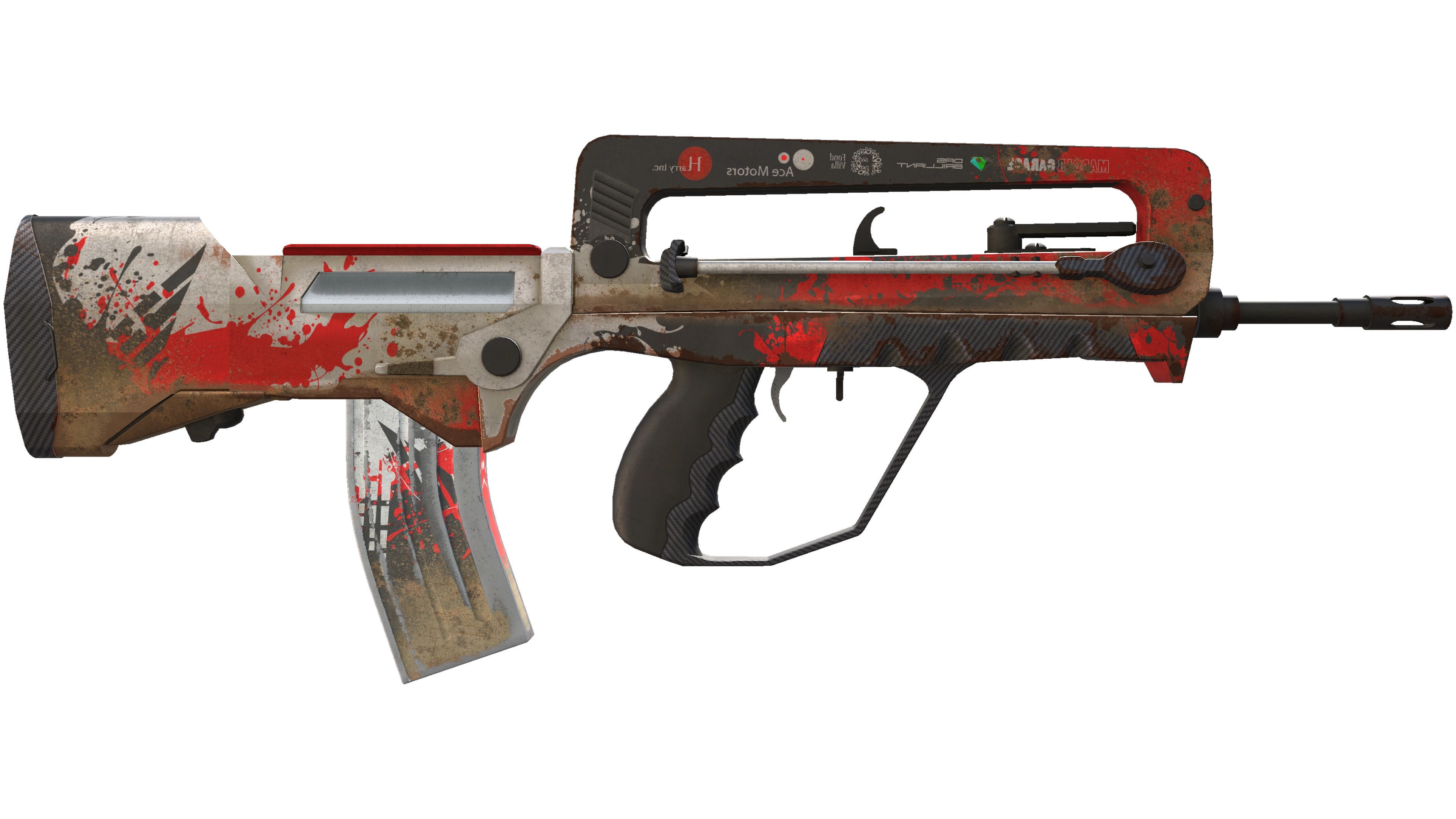 StatTrak™ FAMAS | Roll Cage (Battle-Scarred) thumbnail