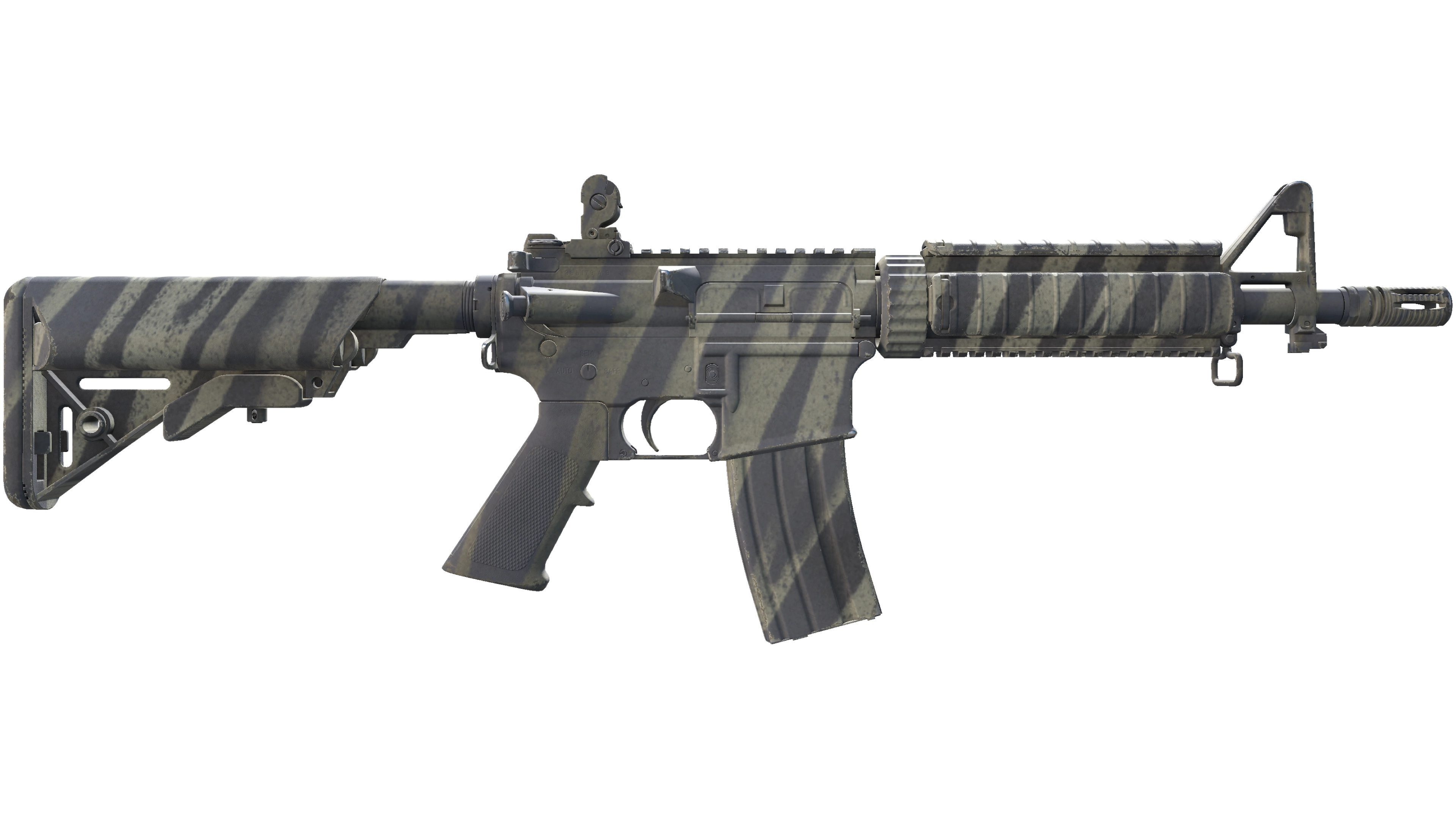 M4A4 | Faded Zebra (Minimal Wear) 缩略图