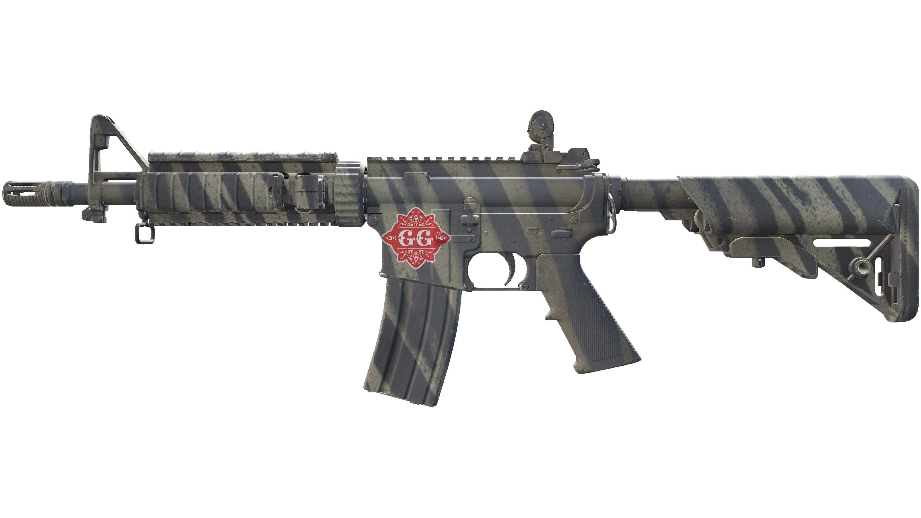 M4A4 | Faded Zebra (Minimal Wear)
