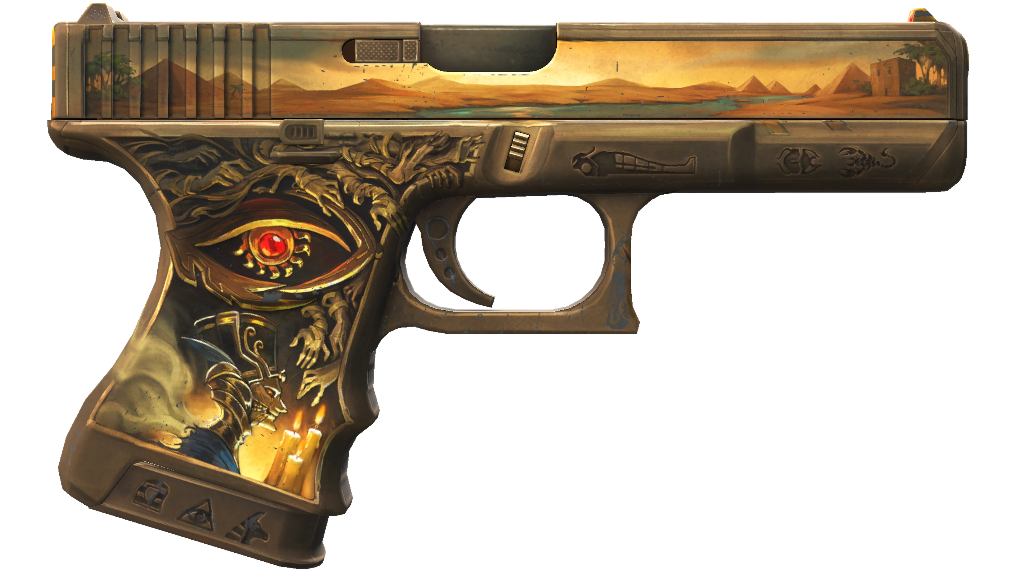 Souvenir Glock-18 | Ramese's Reach (Minimal Wear) thumbnail