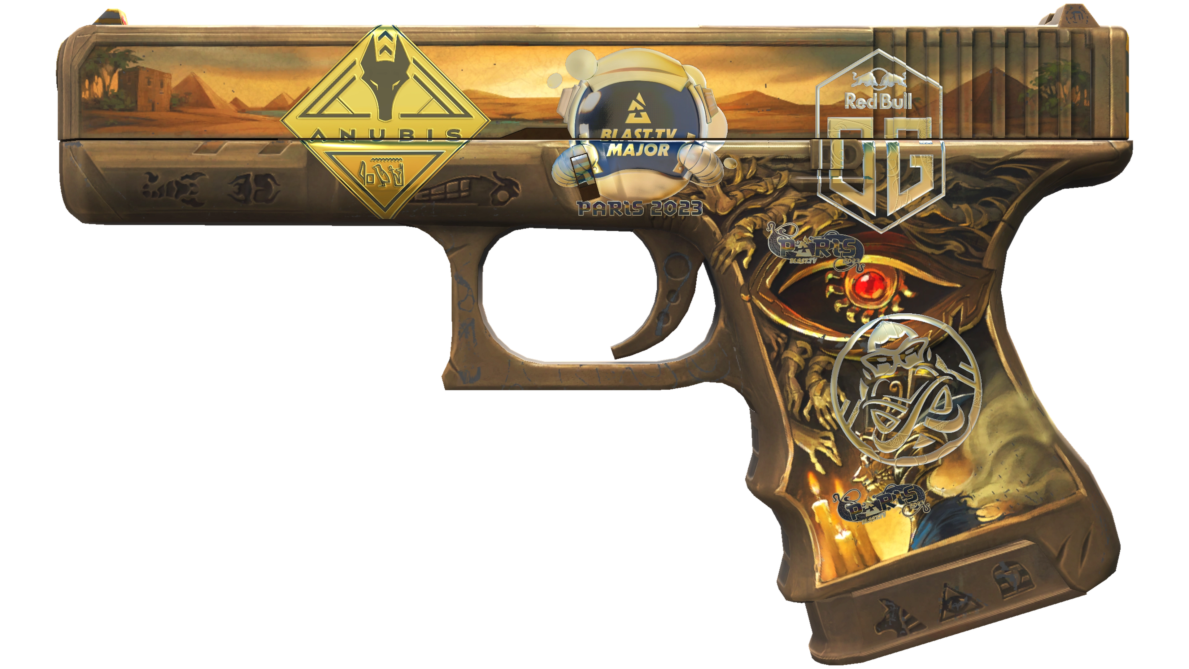 Souvenir Glock-18 | Ramese's Reach (Minimal Wear)