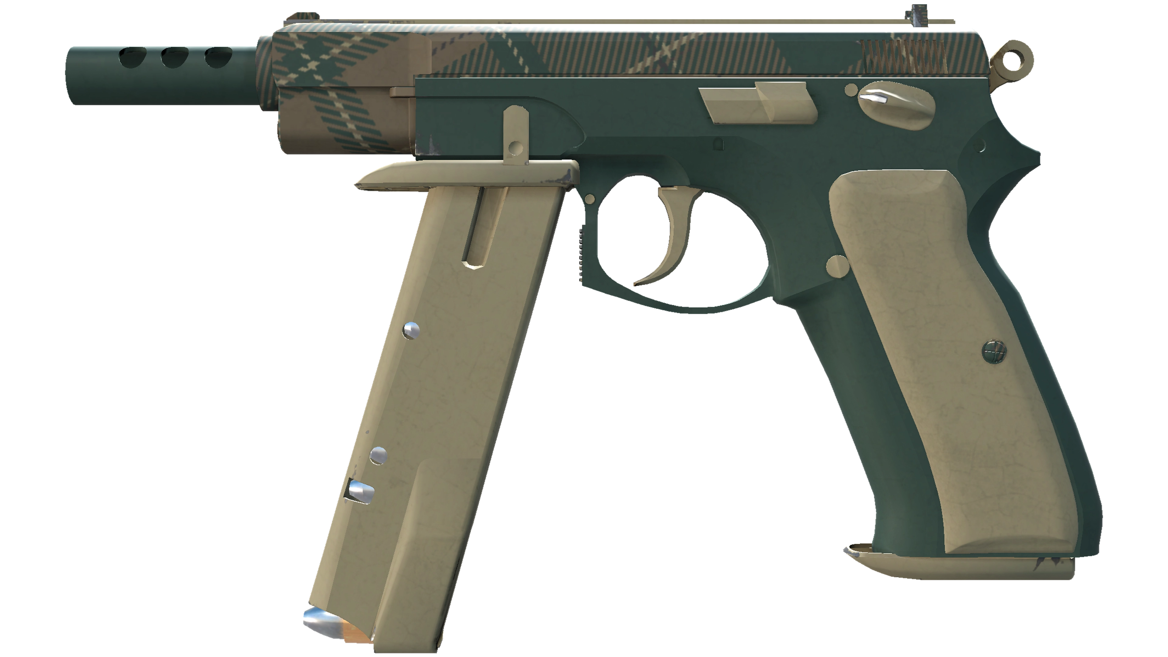 CZ75-Auto | Green Plaid (Factory New)