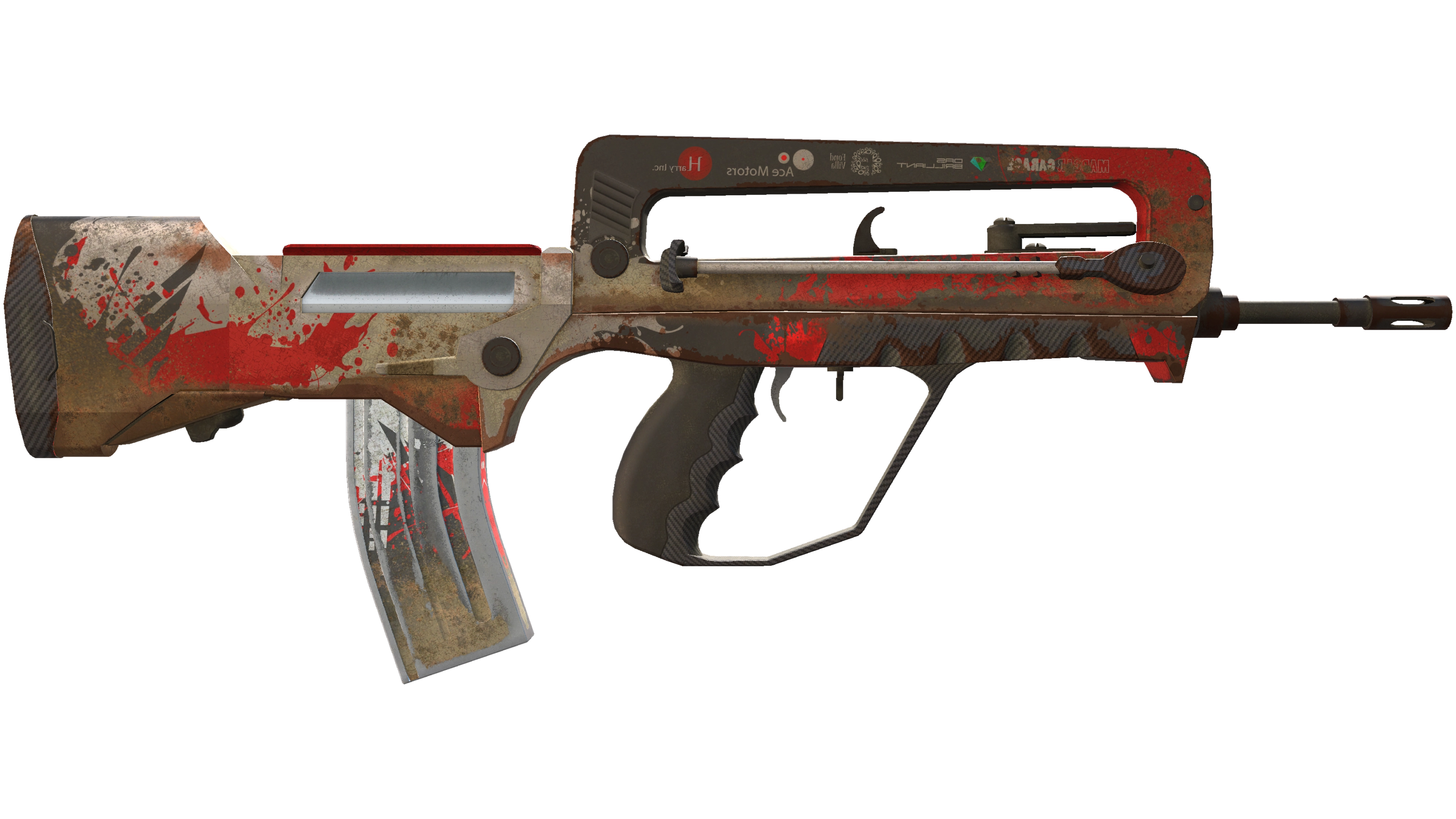 StatTrak™ FAMAS | Roll Cage (Battle-Scarred) thumbnail