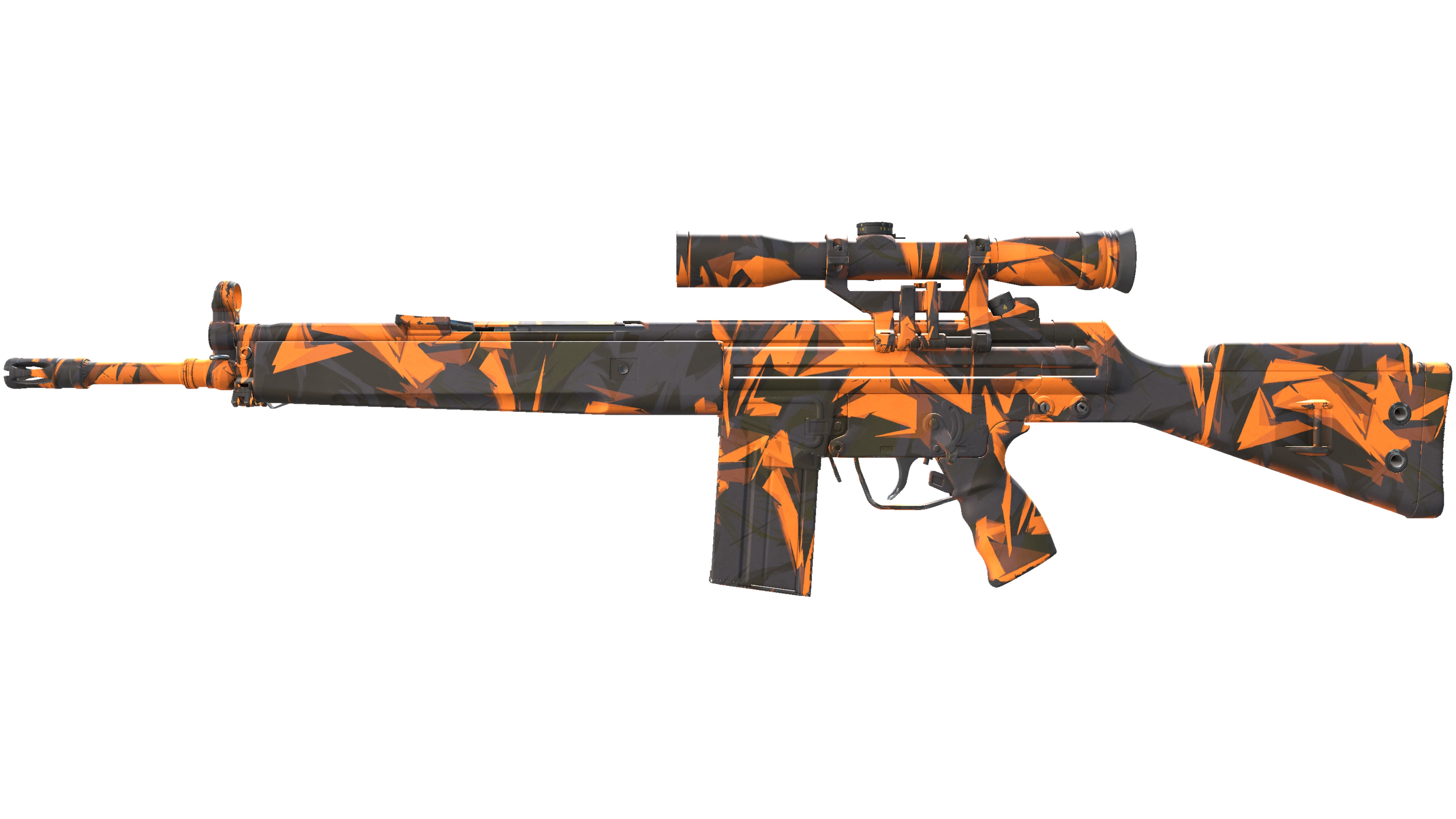 StatTrak™ G3SG1 | Orange Crash (Factory New)