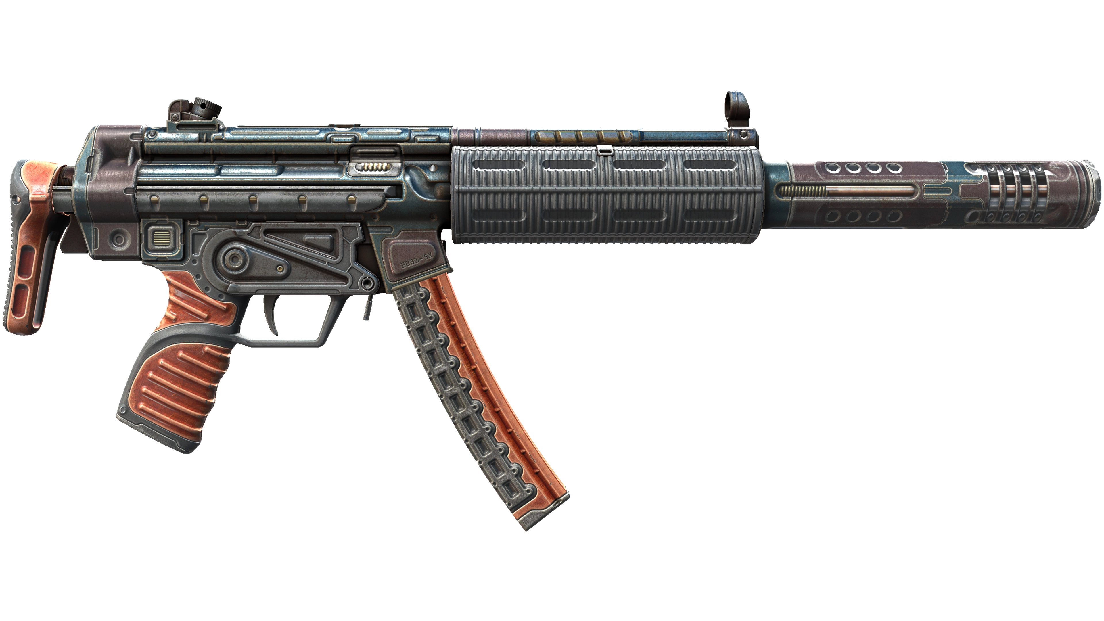 MP5-SD | Gauss (Well-Worn) thumbnail