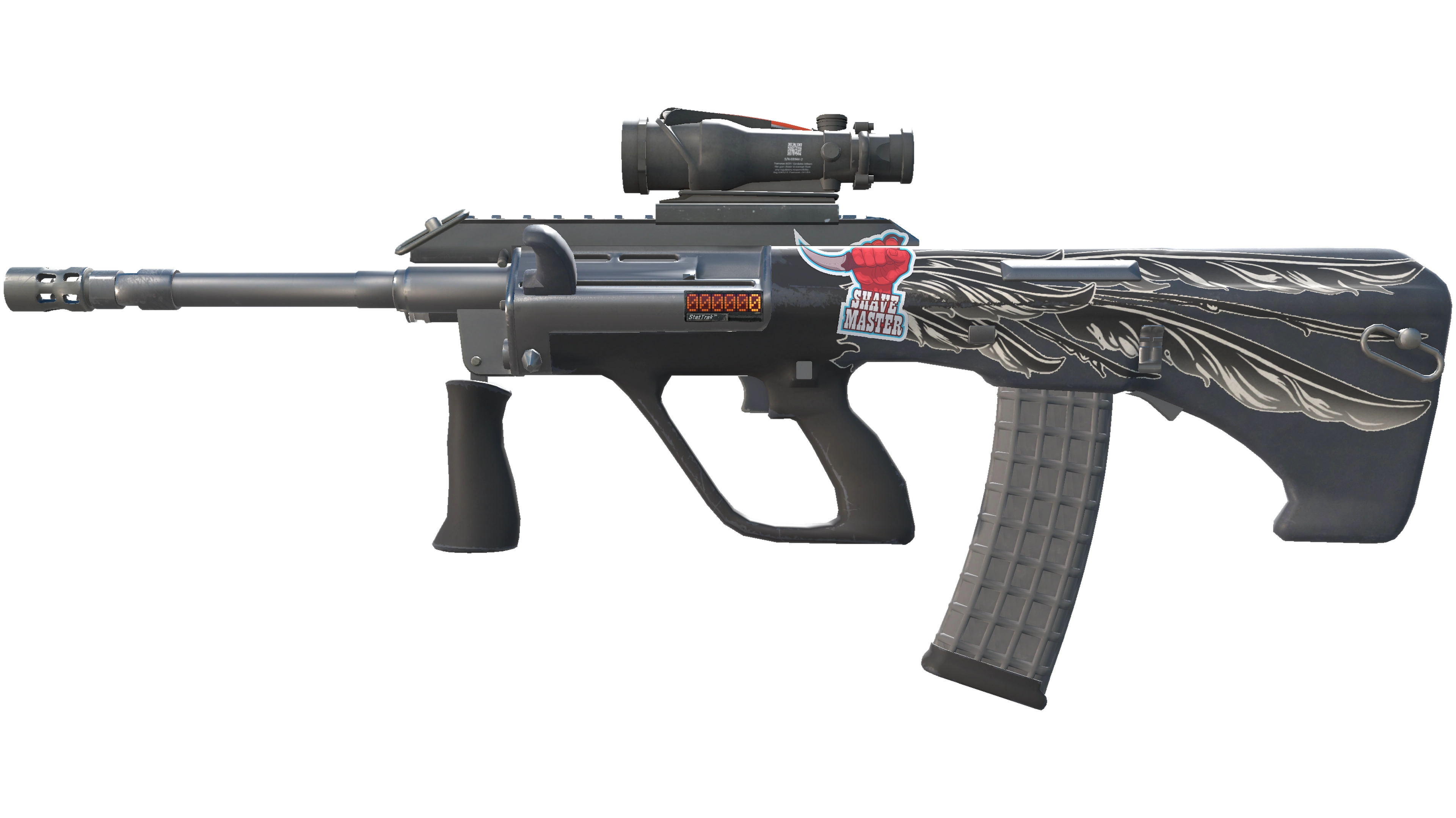 StatTrak™ AUG | Wings (Minimal Wear)