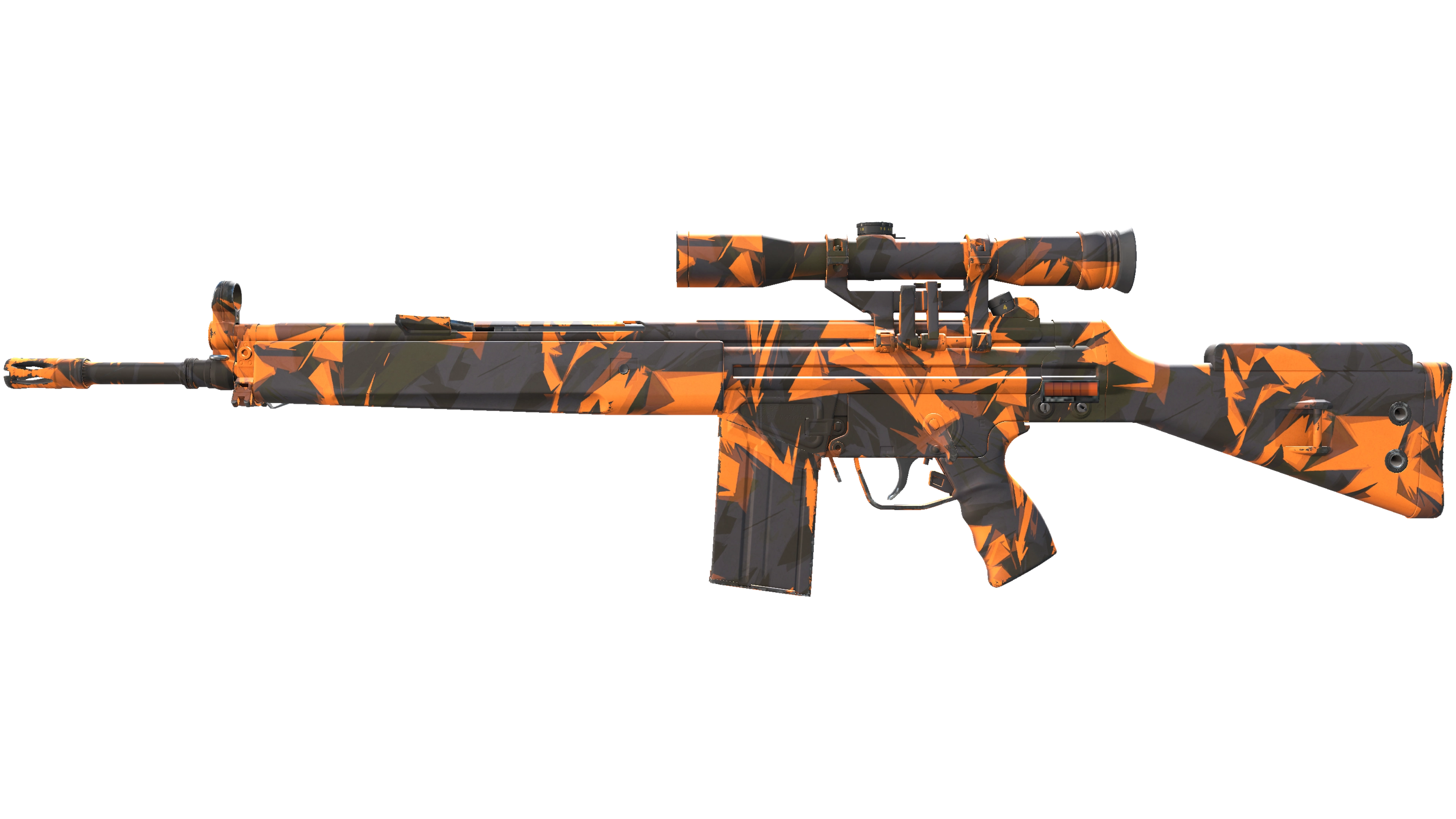 StatTrak™ G3SG1 | Orange Crash (Factory New)