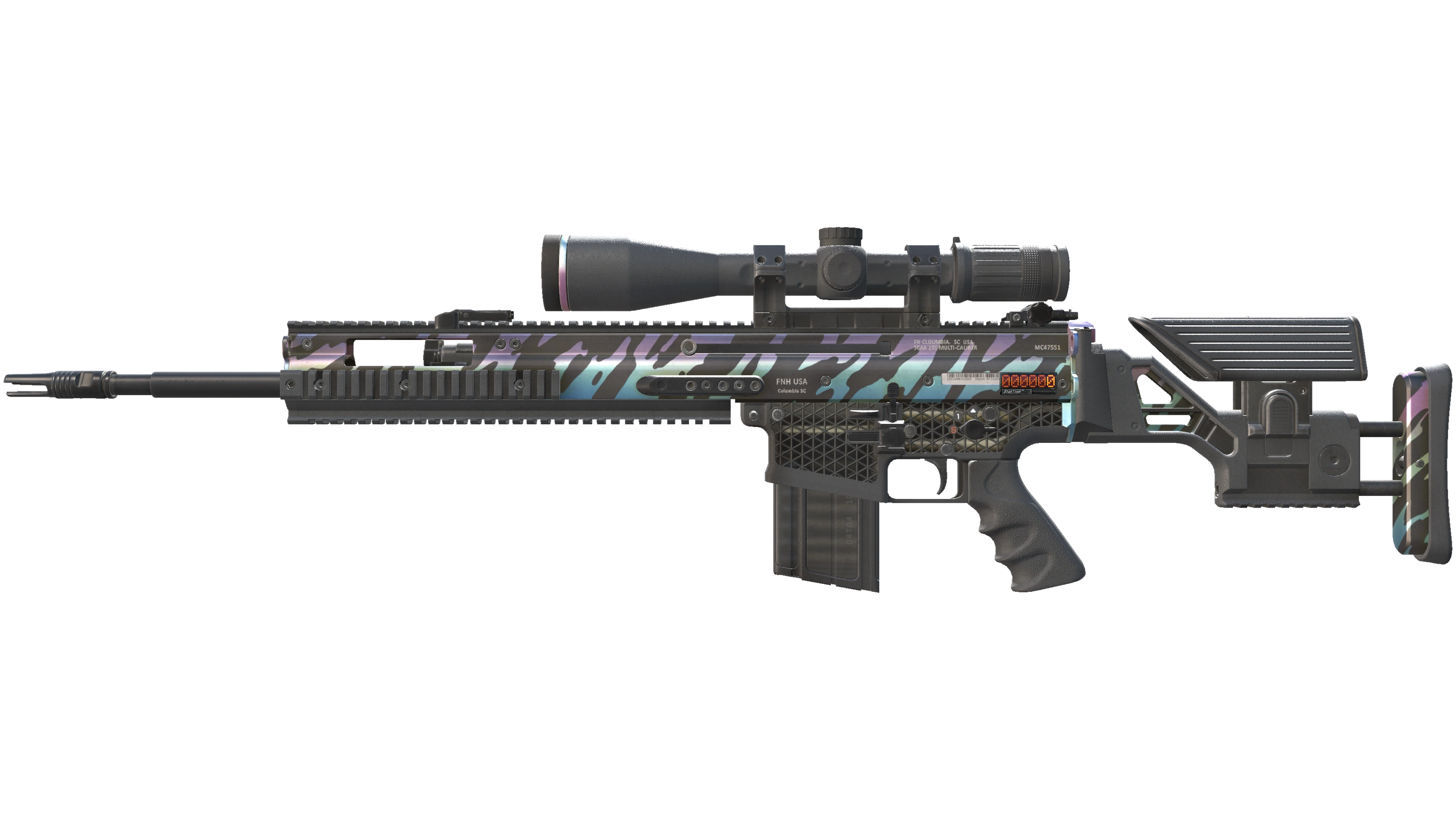 StatTrak™ SCAR-20 | Caged (Minimal Wear)