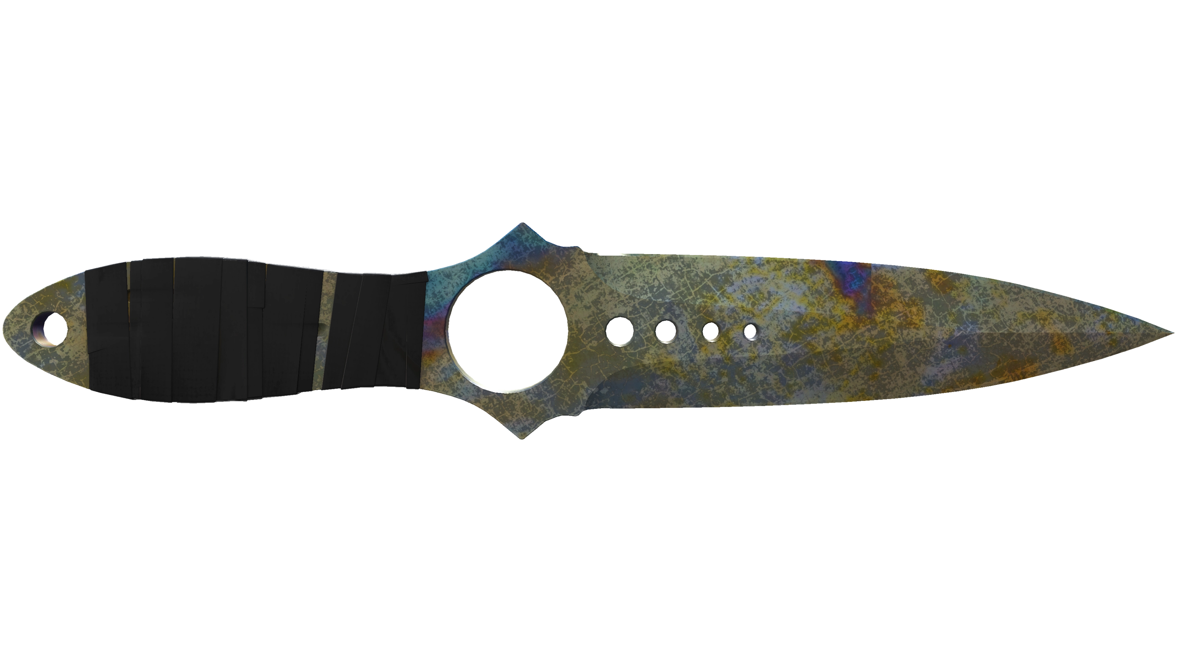 ★ Skeleton Knife | Case Hardened (Battle-Scarred)