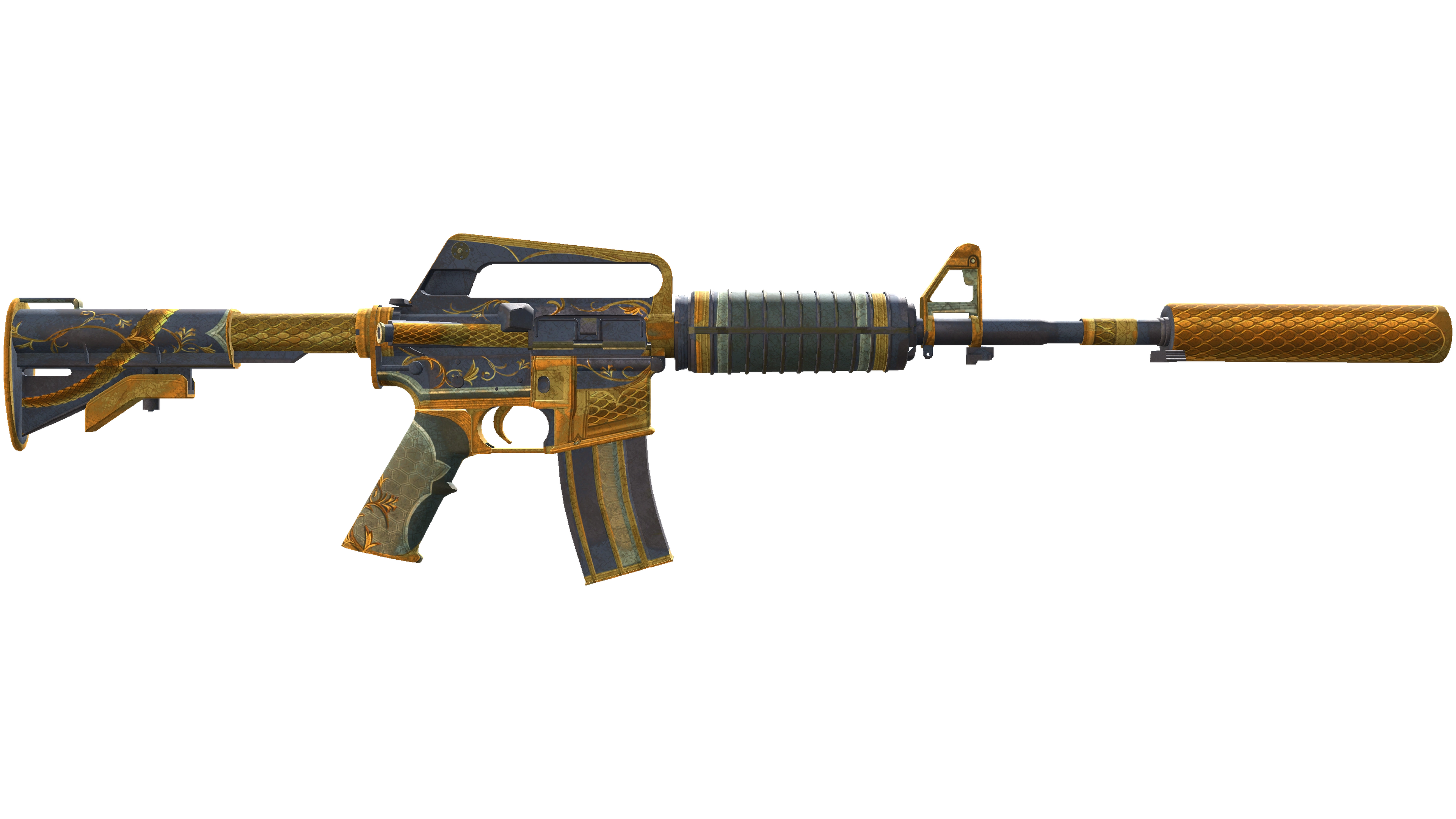 StatTrak™ M4A1-S | Golden Coil (Battle-Scarred) thumbnail
