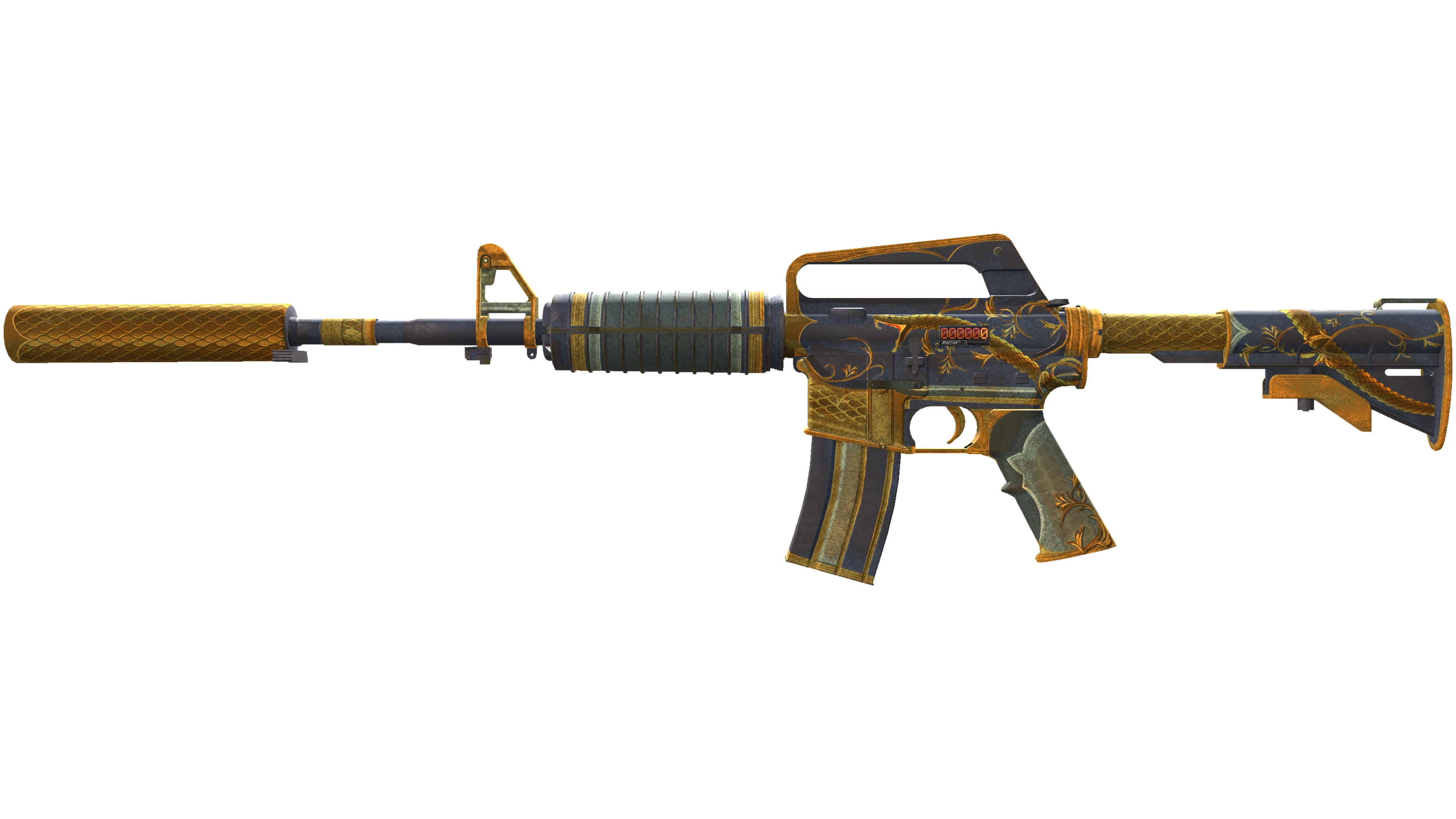StatTrak™ M4A1-S | Golden Coil (Battle-Scarred) thumbnail
