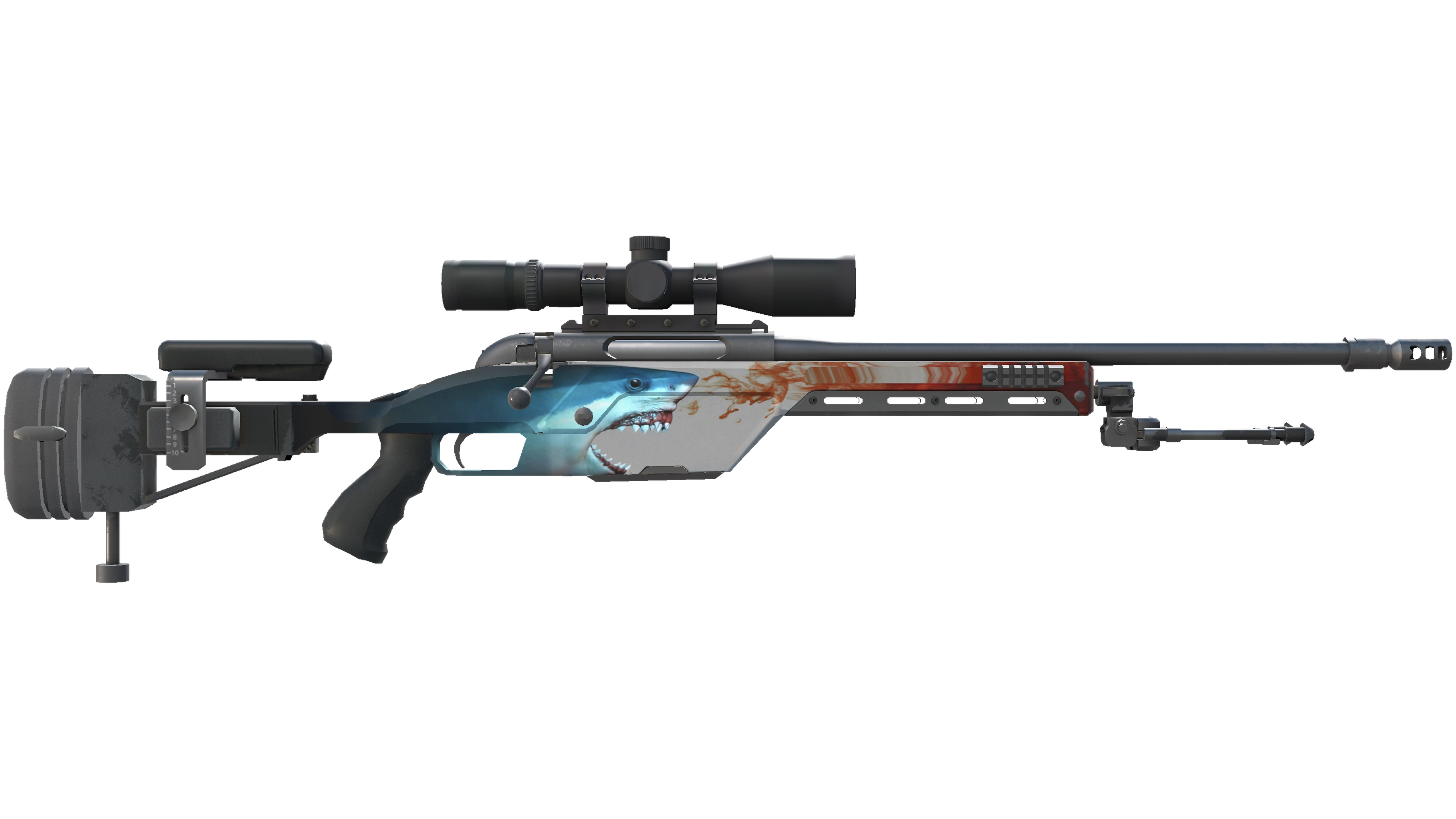 SSG 08 | Blood in the Water (Factory New) thumbnail