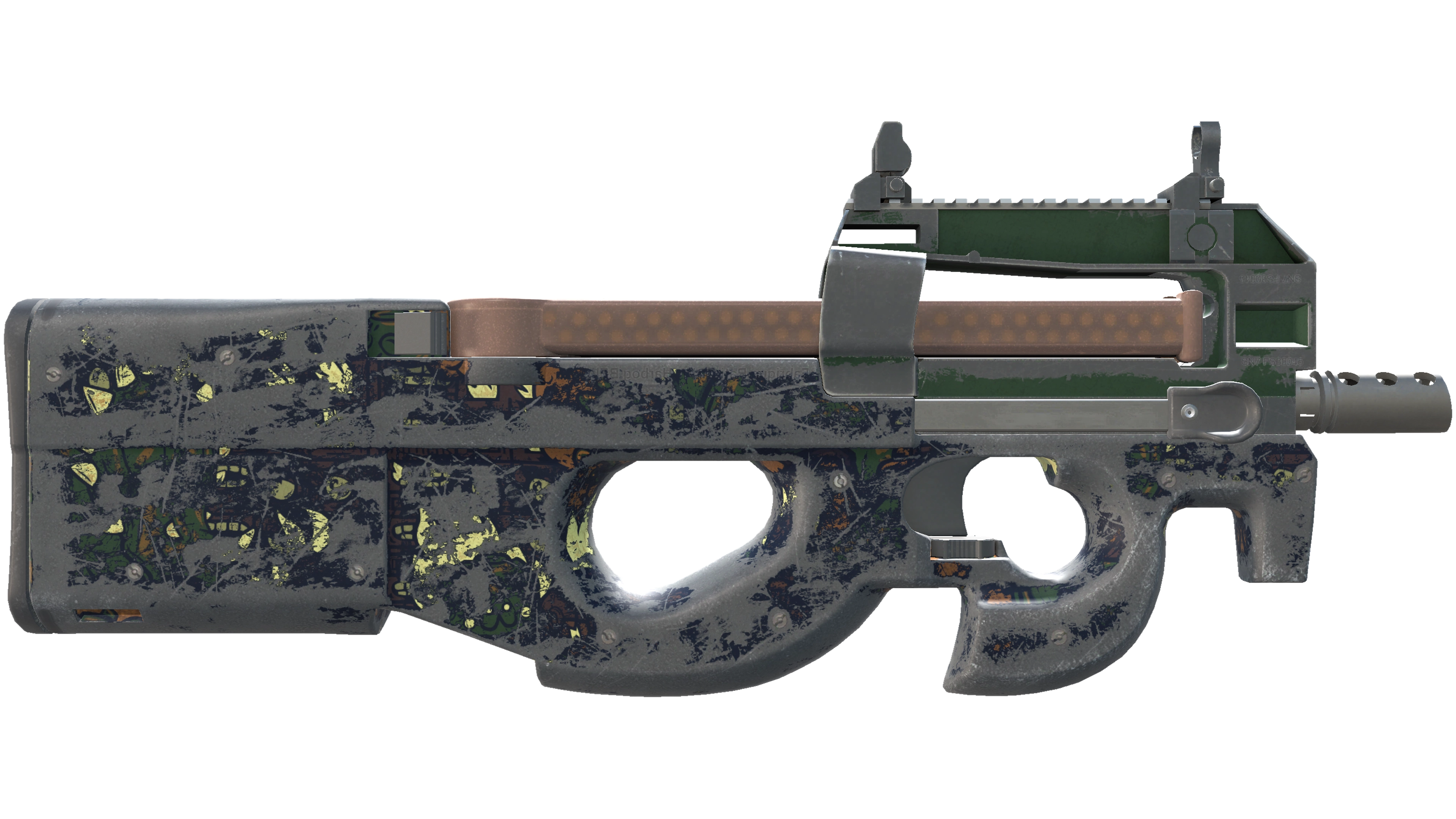 StatTrak™ P90 | Cocoa Rampage (Battle-Scarred) thumbnail