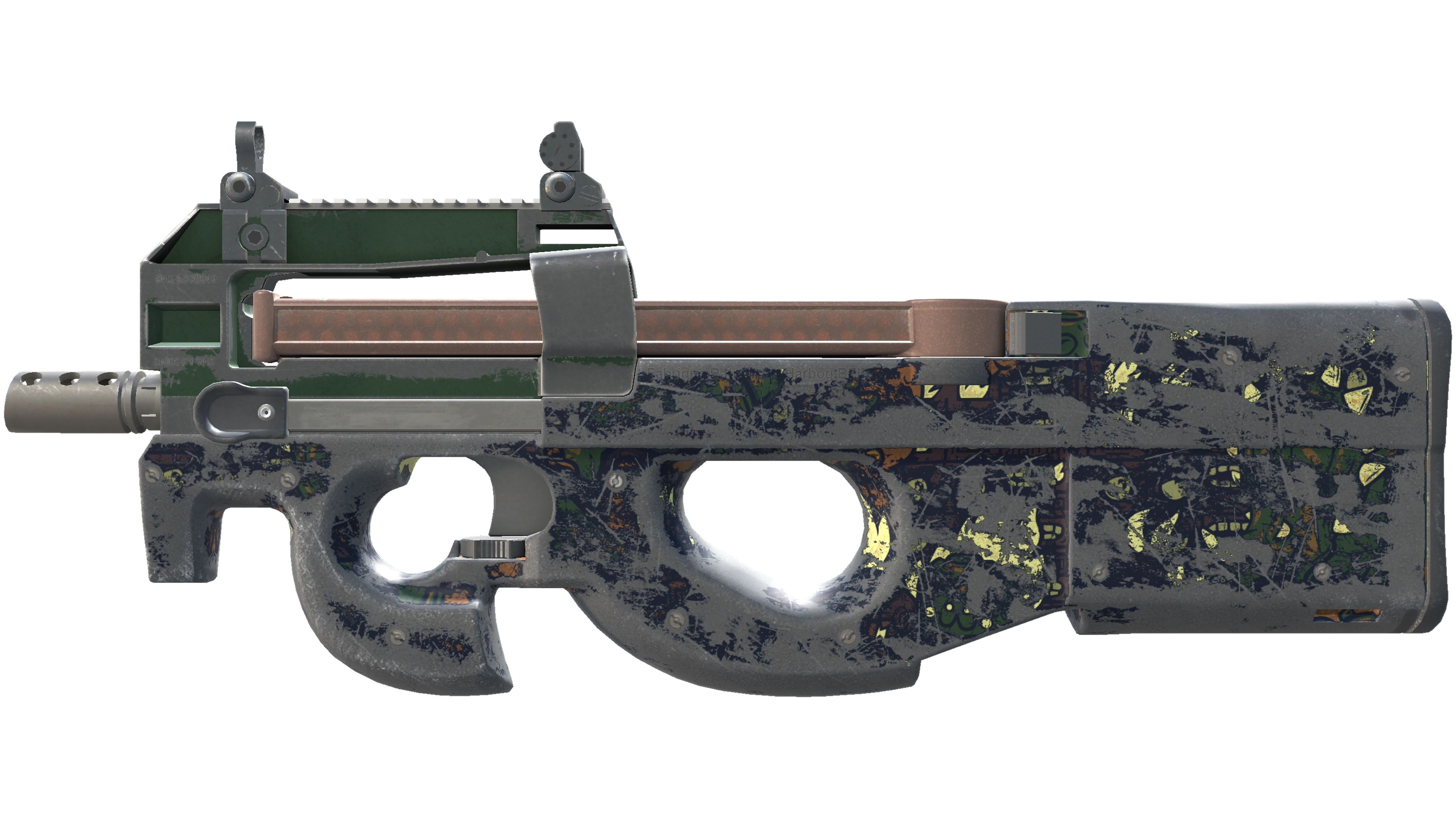 StatTrak™ P90 | Cocoa Rampage (Battle-Scarred) thumbnail