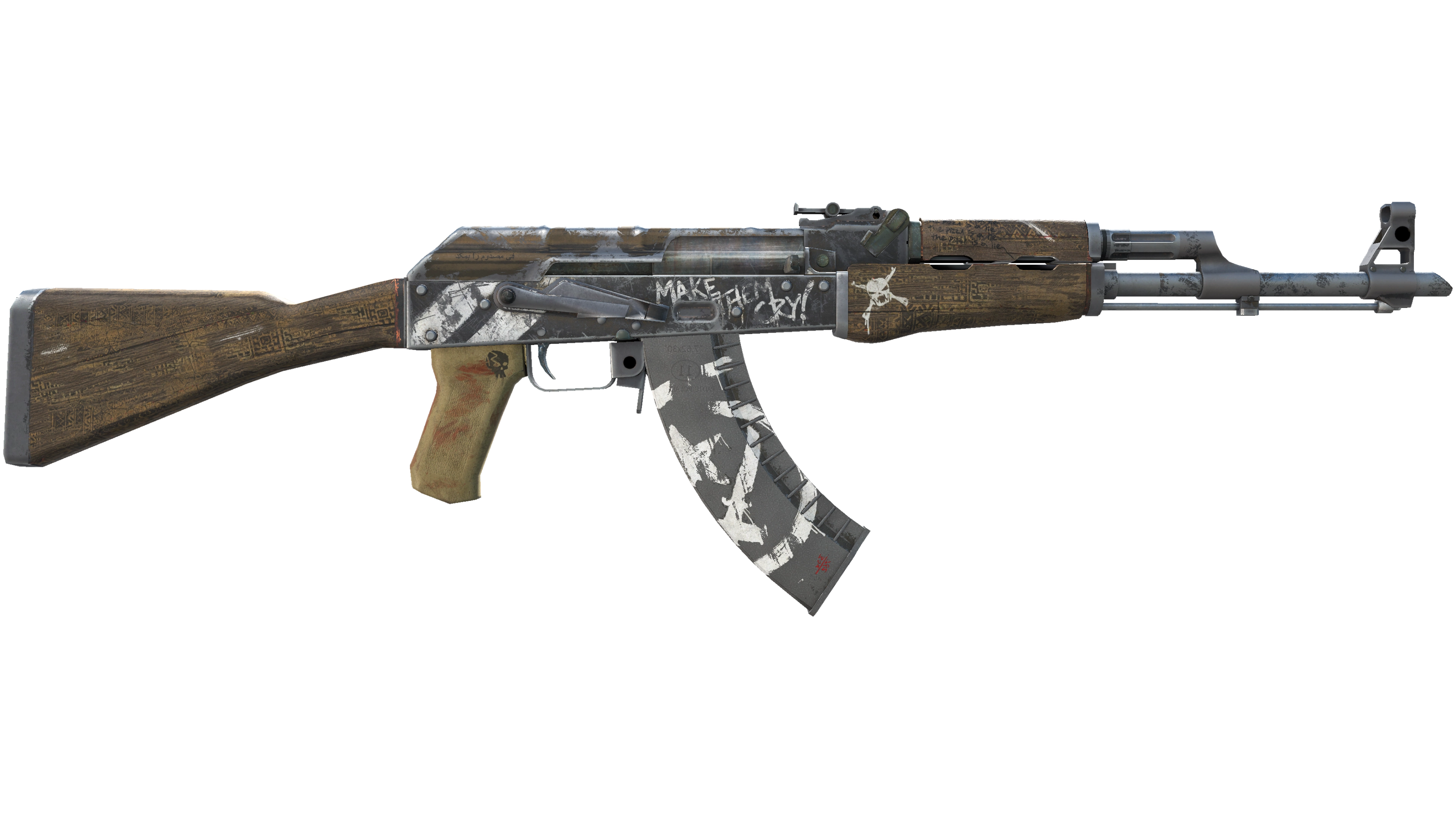 AK-47 | Wasteland Rebel (Battle-Scarred) thumbnail