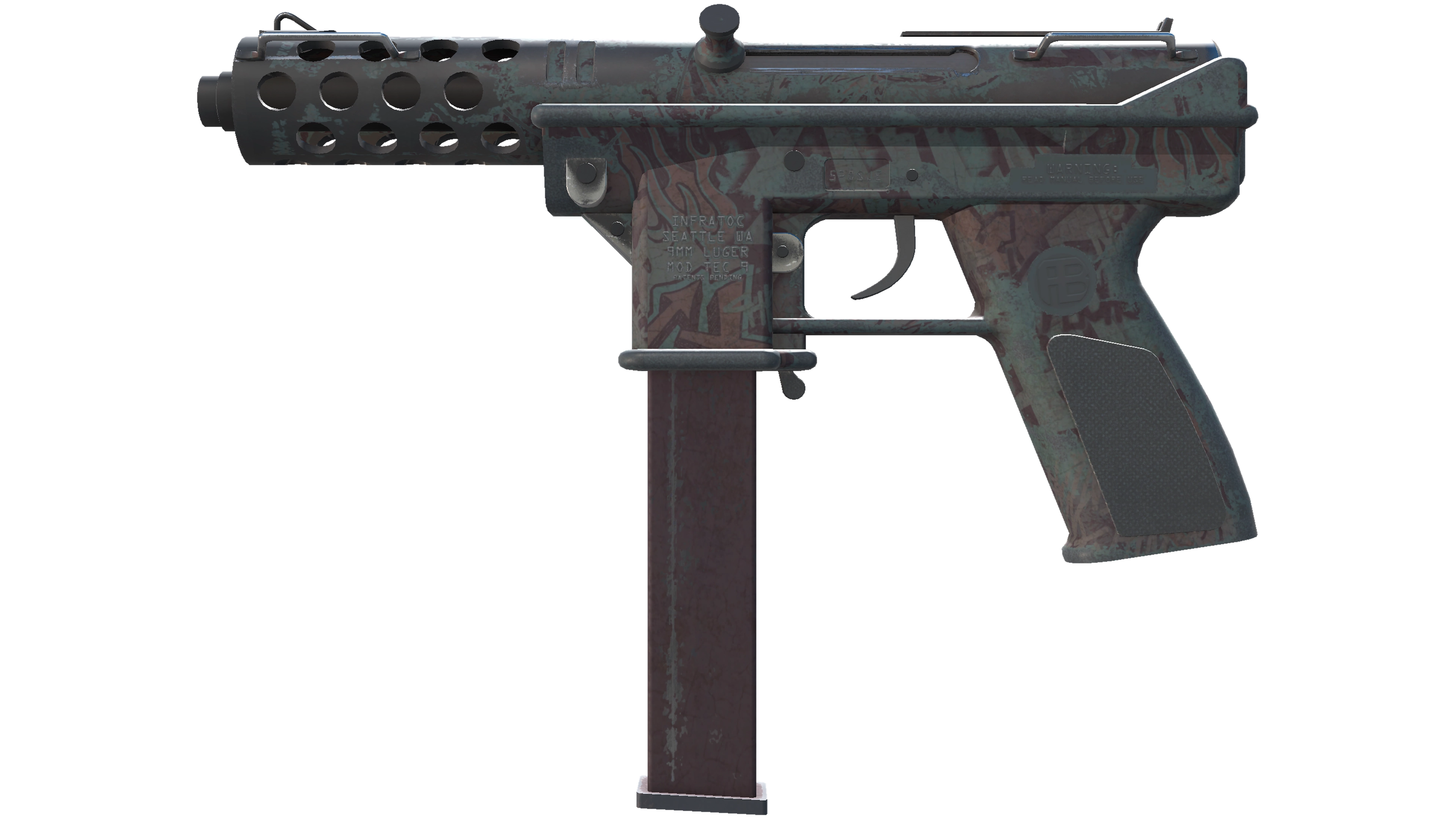 Tec-9 | Phoenix Chalk (Battle-Scarred)