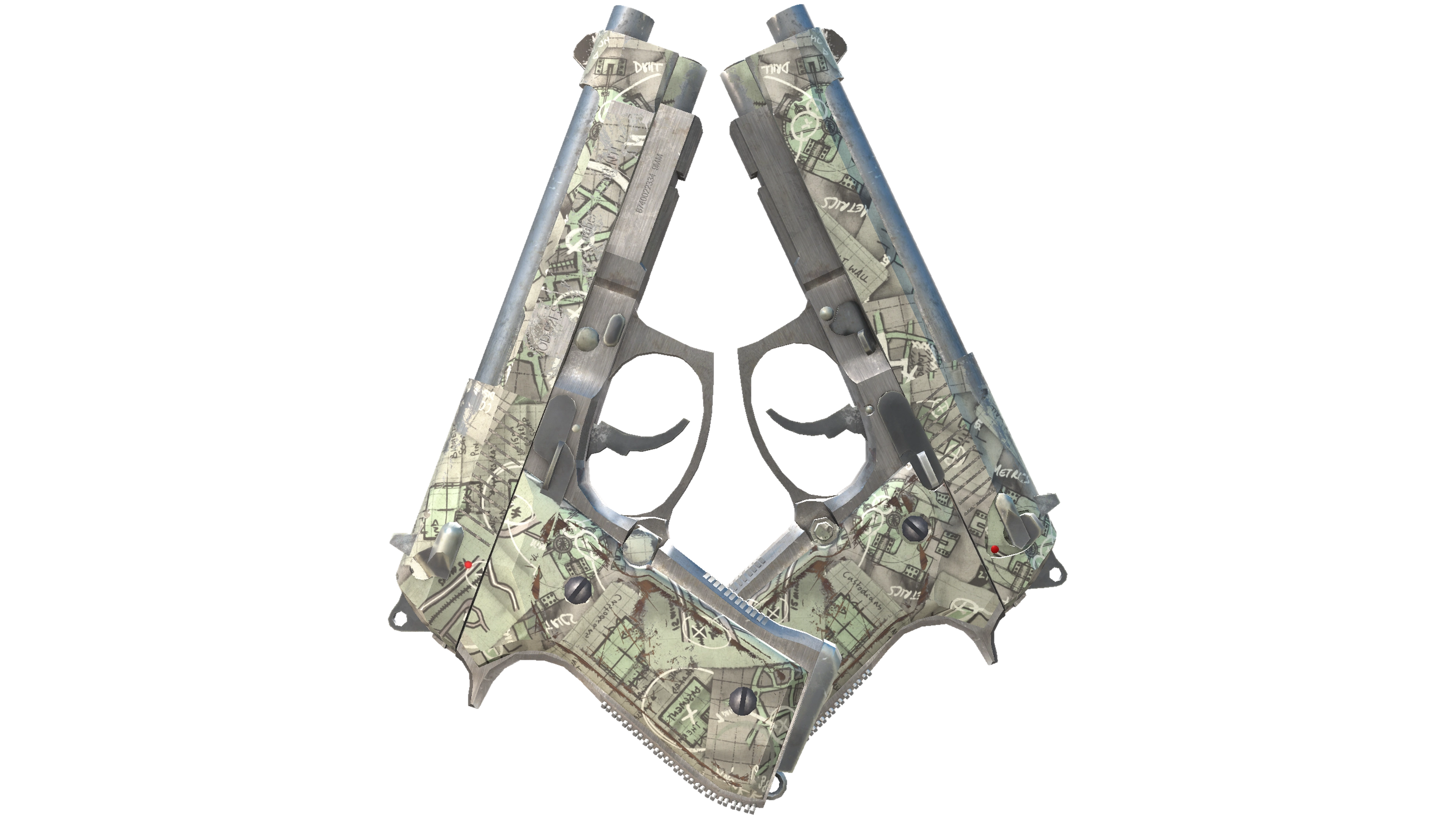 Dual Berettas | Heist (Field-Tested) 缩略图