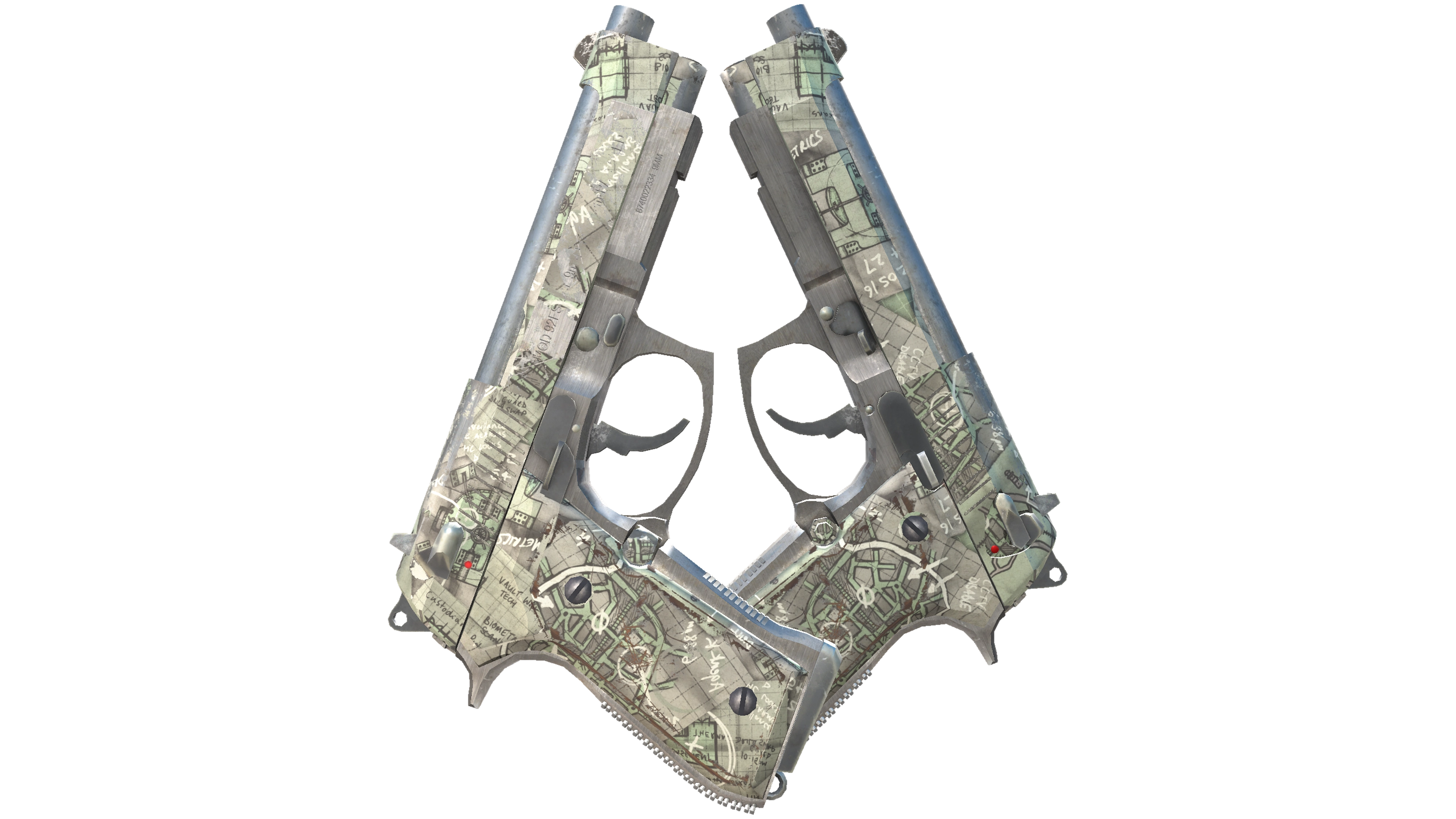 Dual Berettas | Heist (Field-Tested)