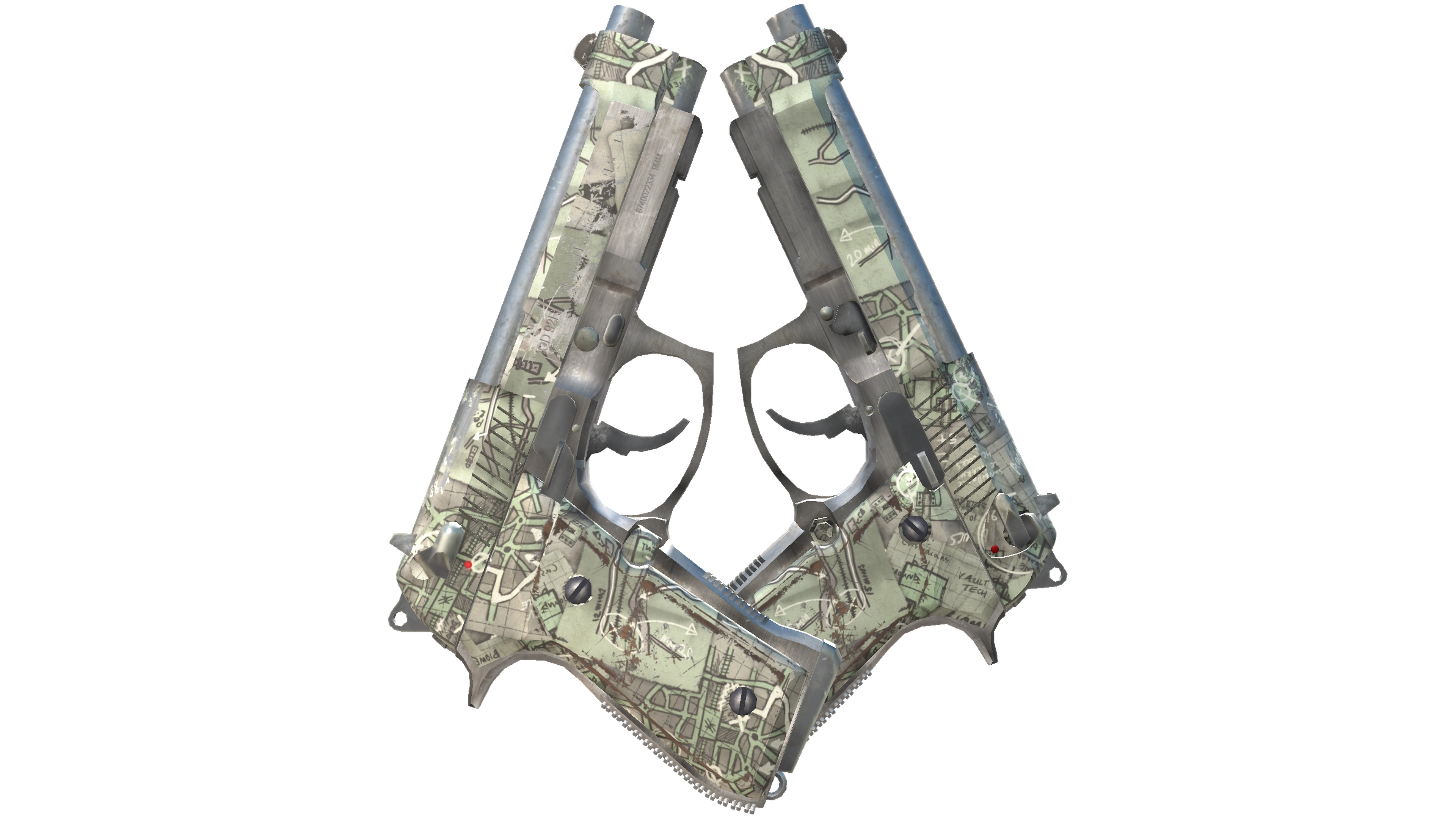 Dual Berettas | Heist (Field-Tested)