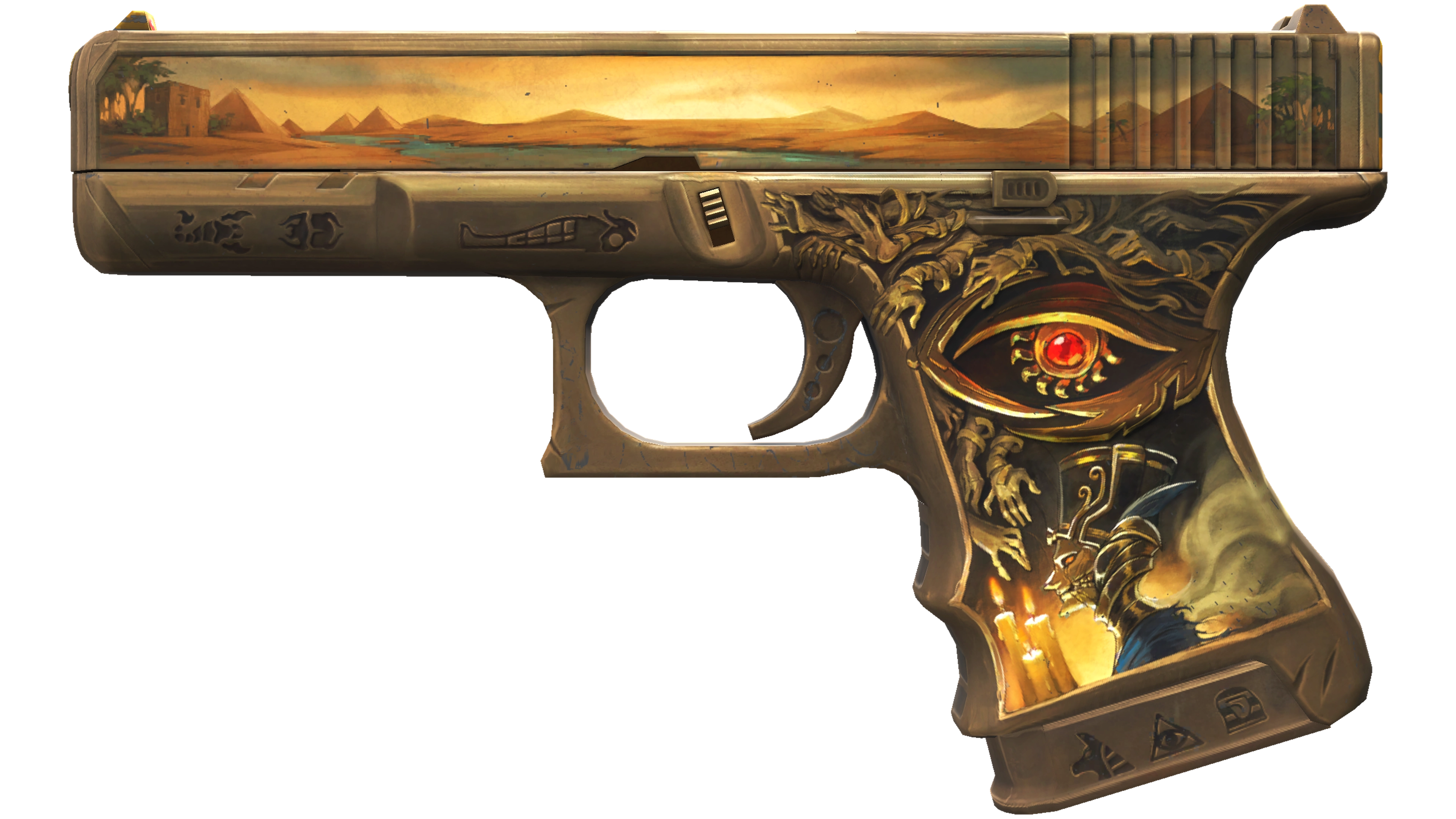 Miniatura de Glock-18 | Ramese's Reach (Factory New)