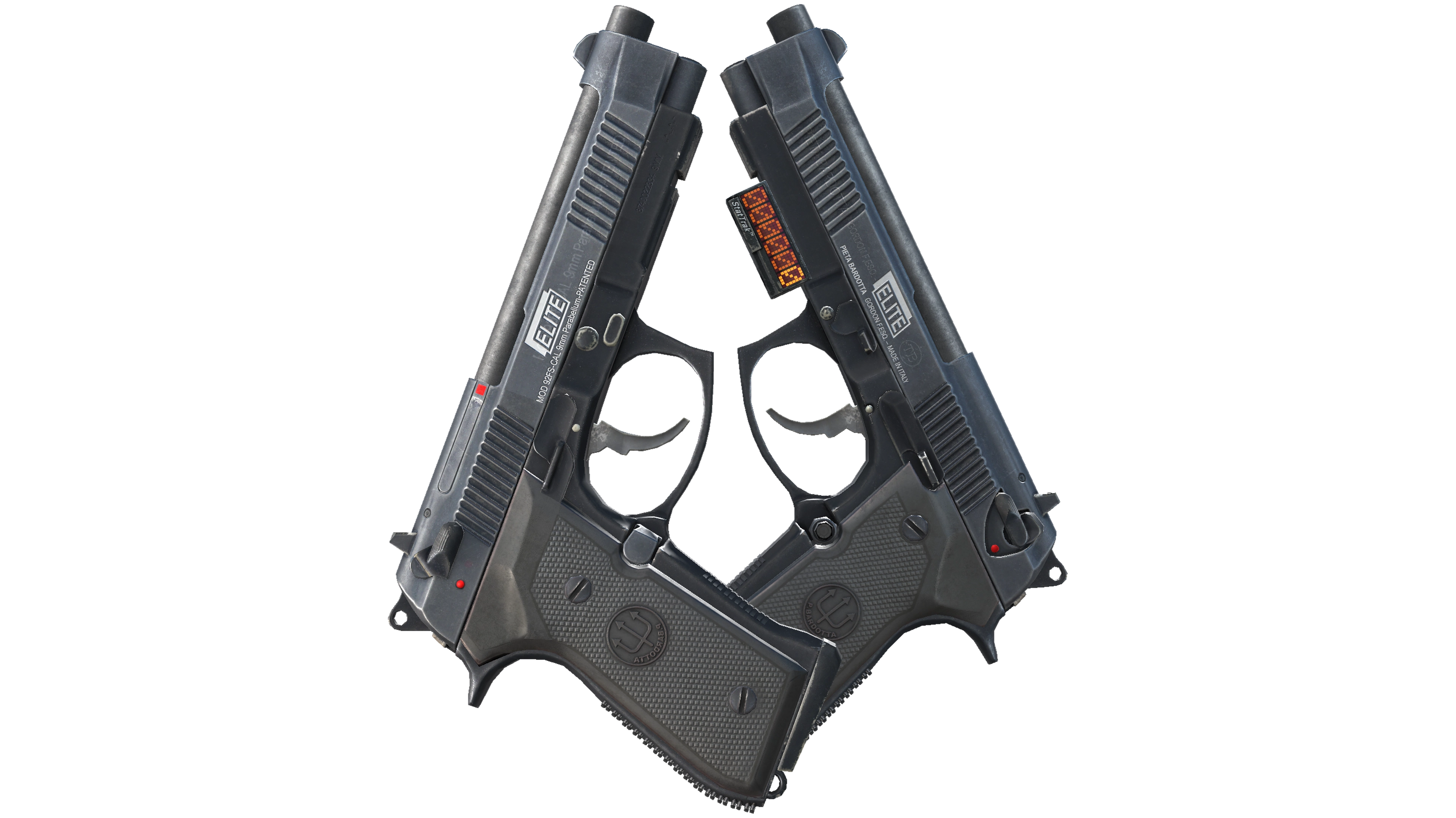 StatTrak™ Dual Berettas | Elite 1.6 (Minimal Wear)