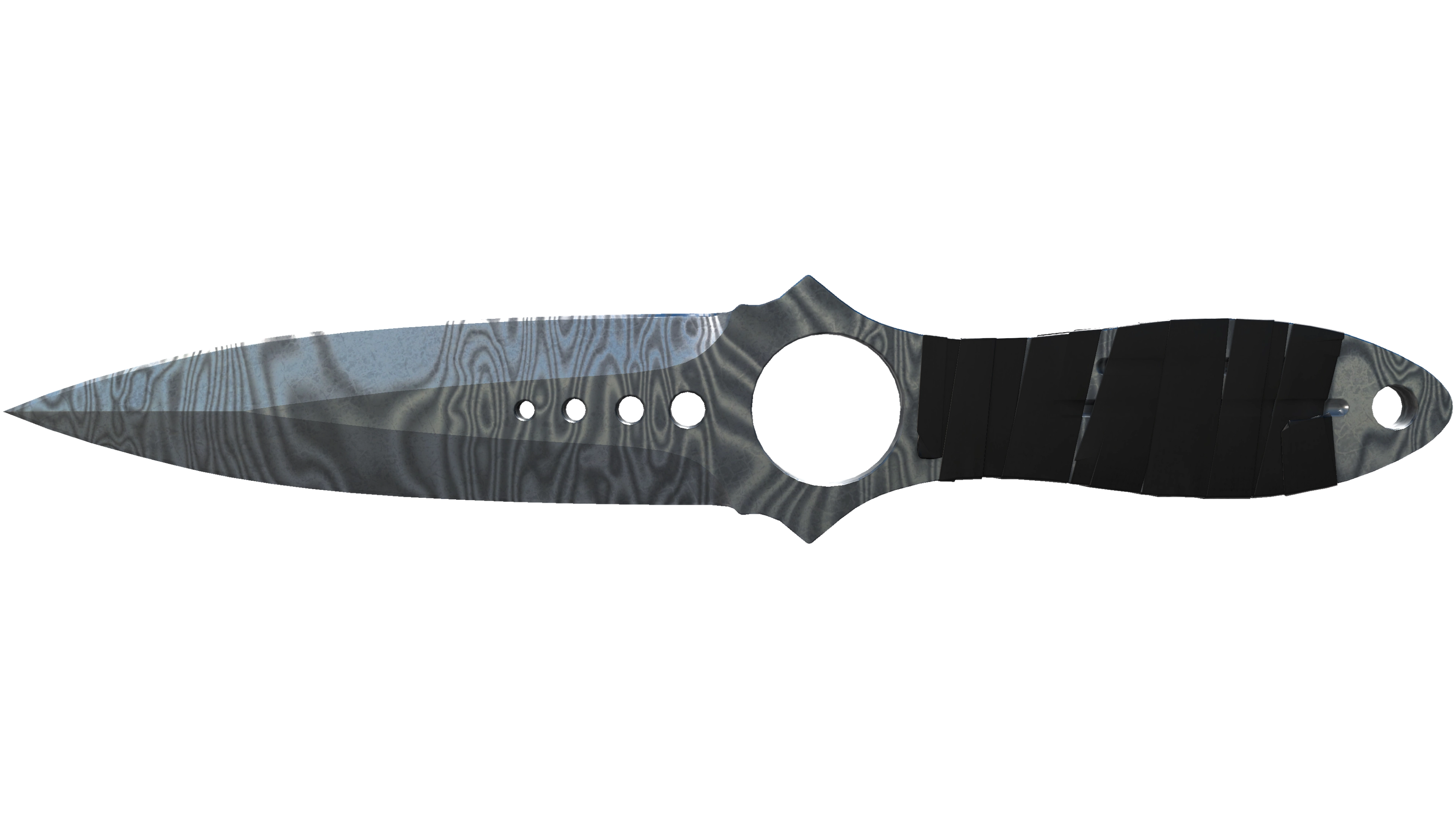 ★ Skeleton Knife | Damascus Steel (Well-Worn) thumbnail