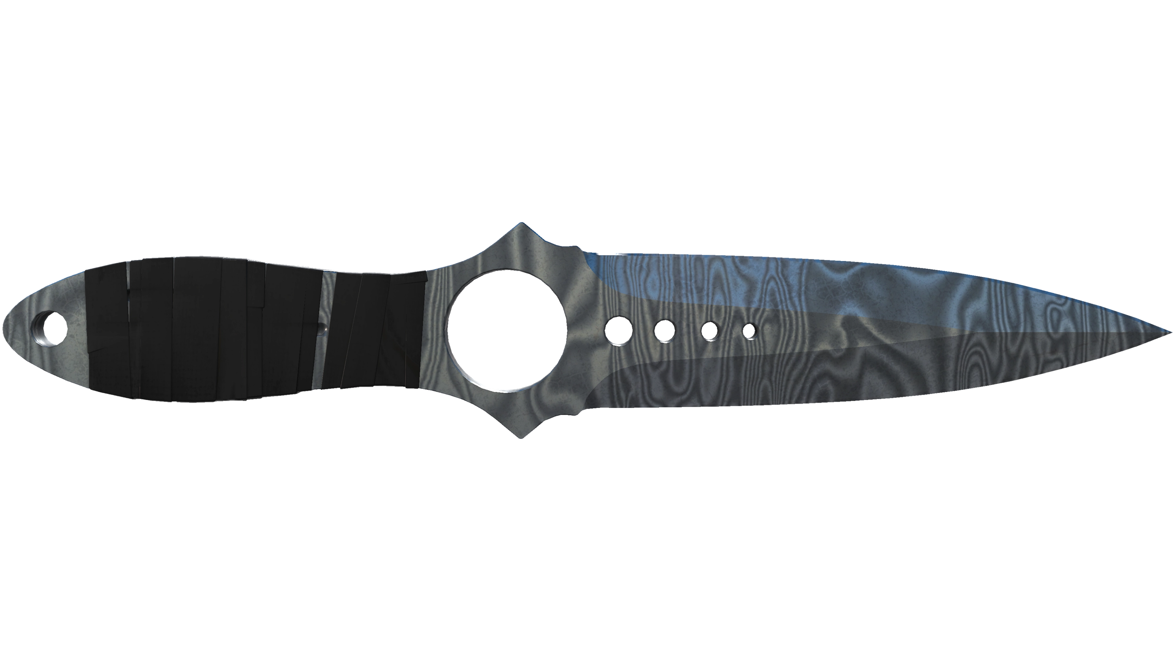 ★ Skeleton Knife | Damascus Steel (Well-Worn)