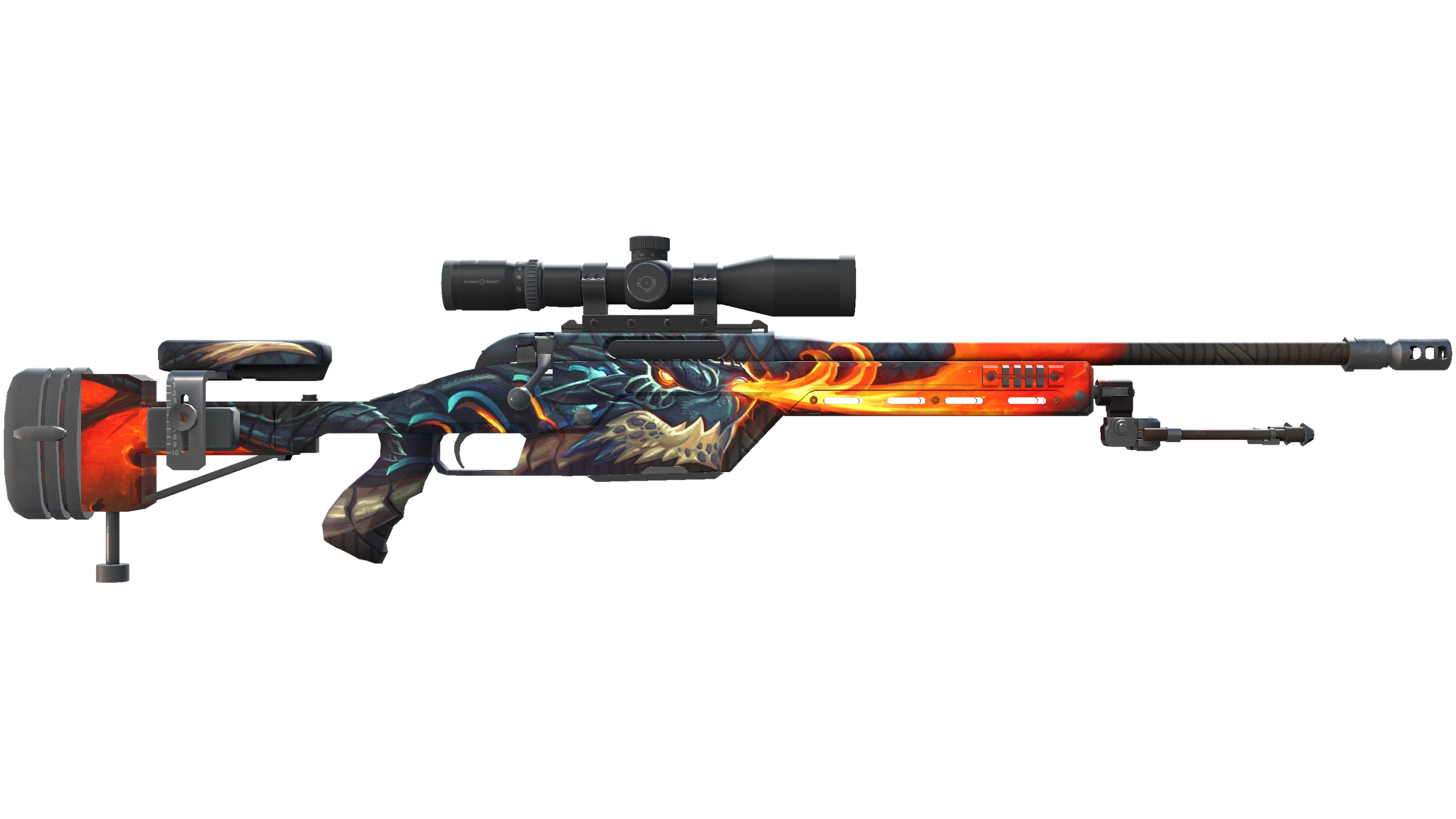 SSG 08 | Dragonfire (Minimal Wear) 缩略图