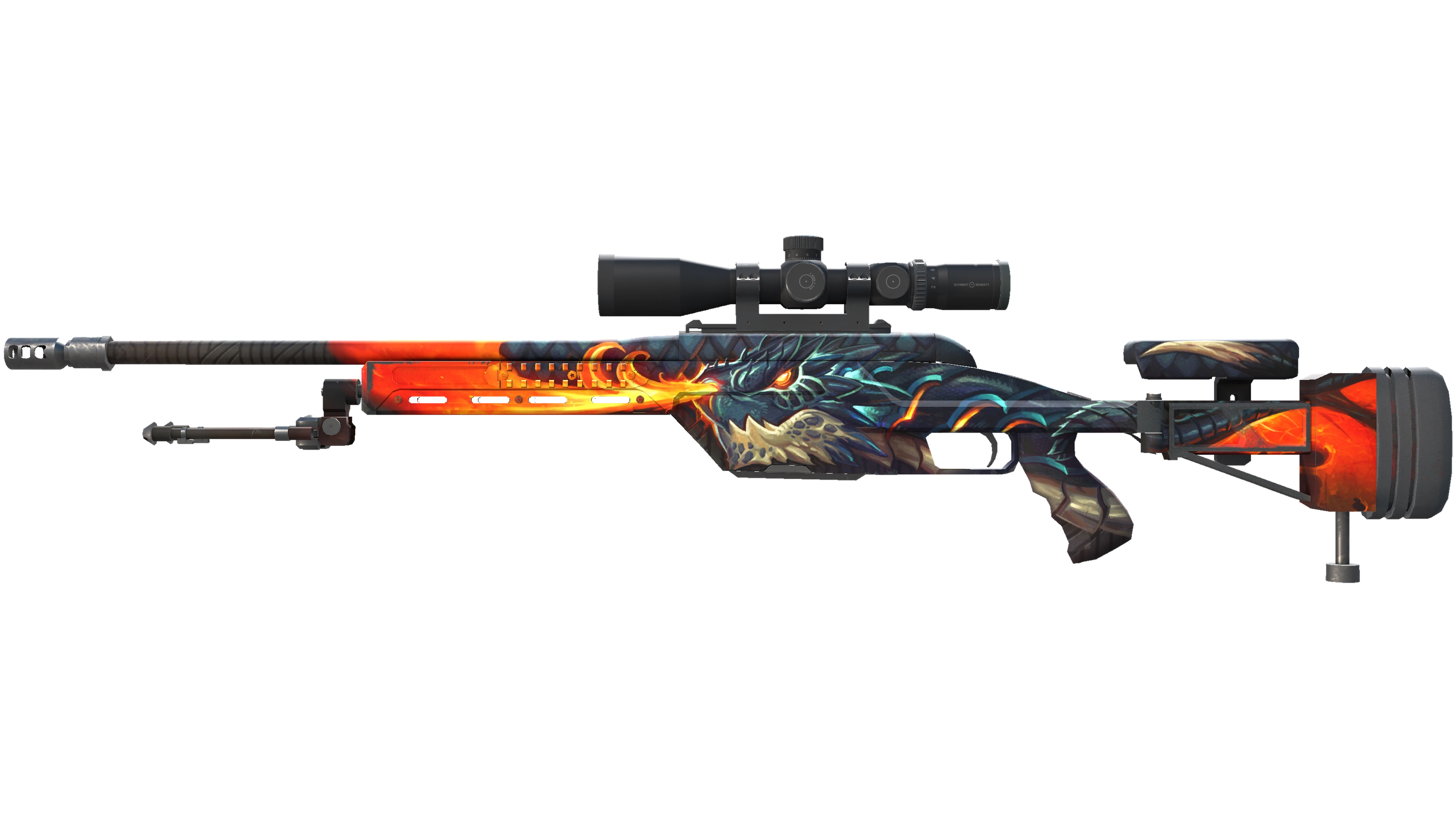 SSG 08 | Dragonfire (Minimal Wear) 缩略图