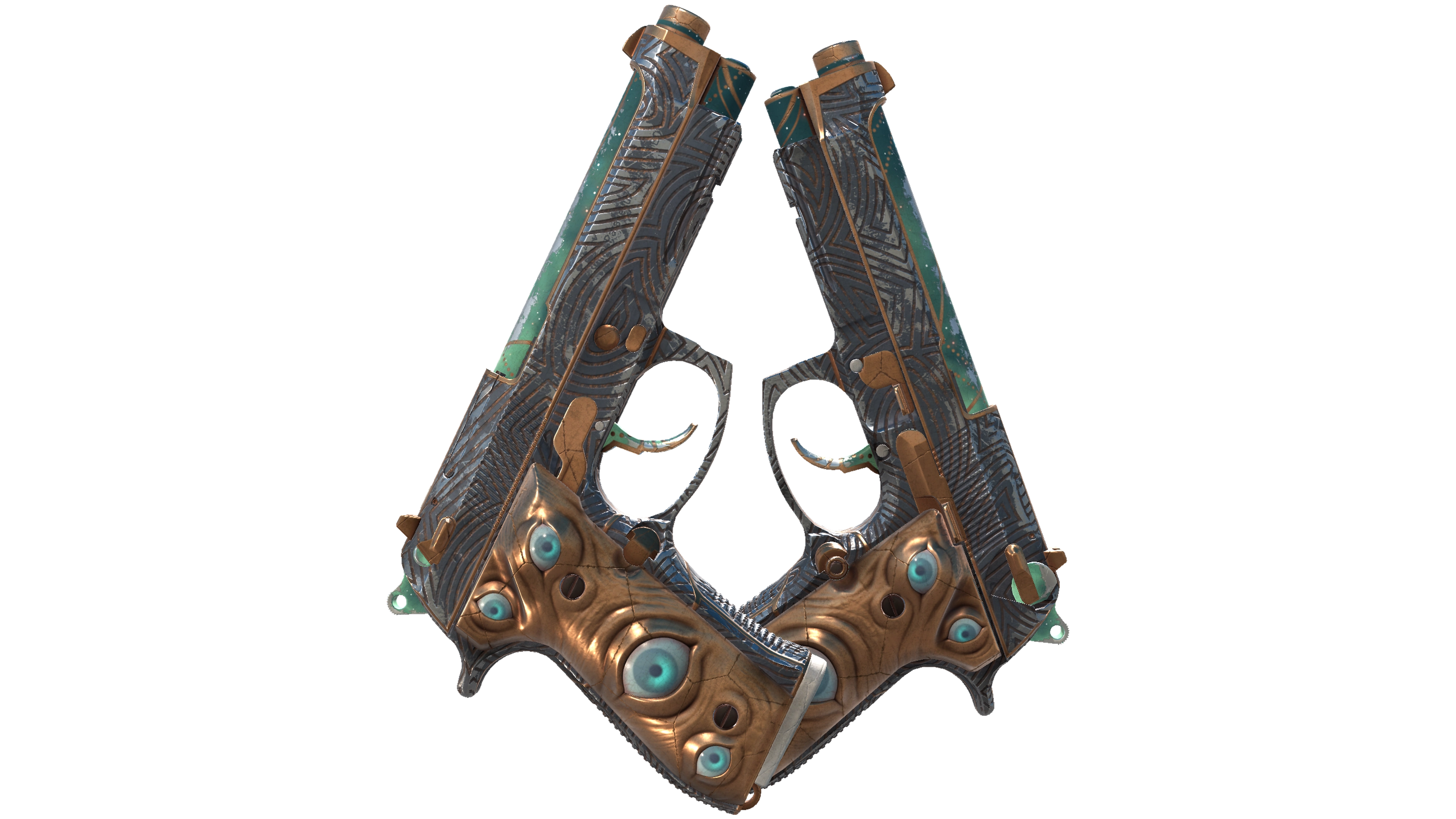 Dual Berettas | Angel Eyes (Well-Worn) thumbnail