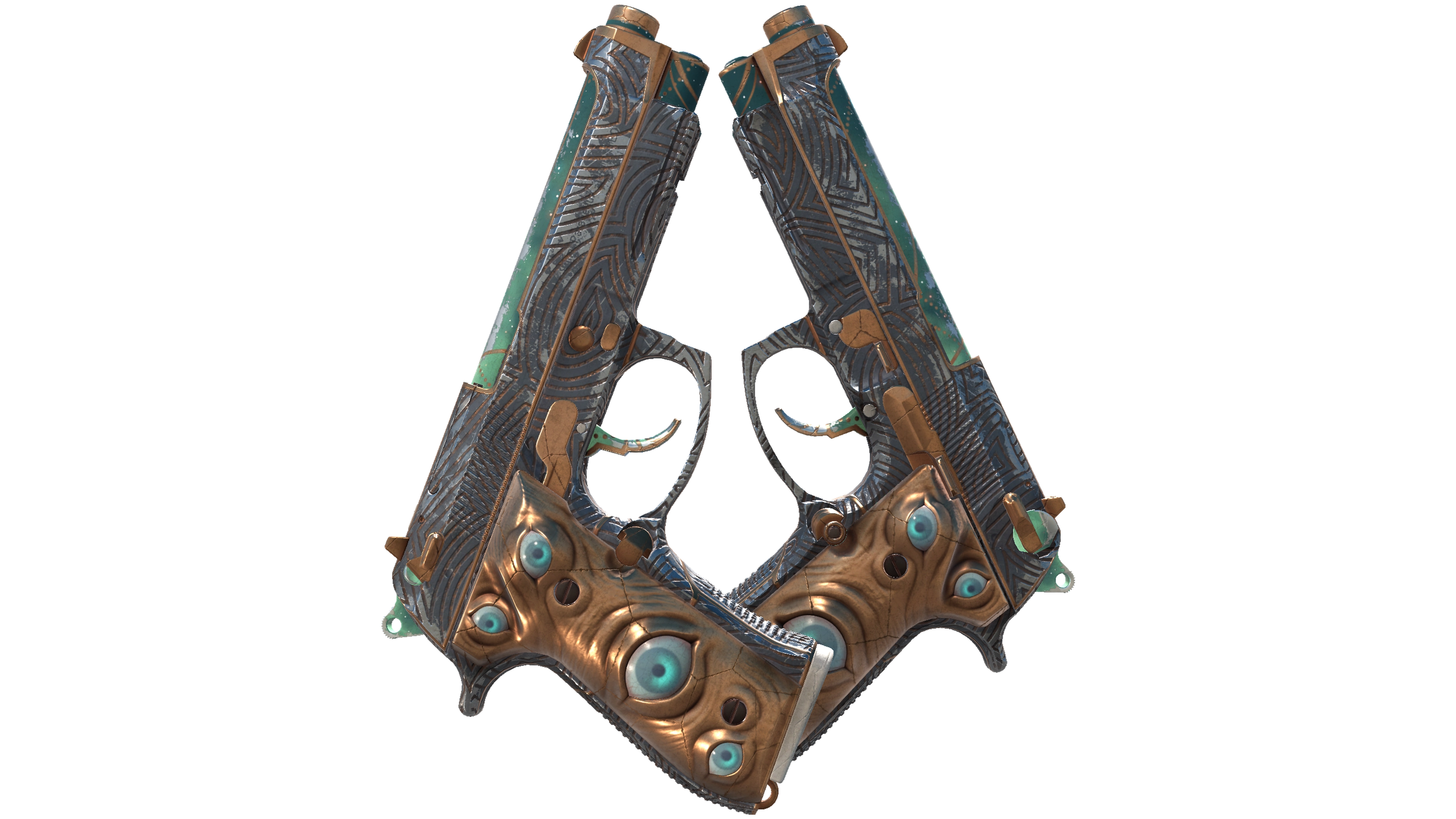 Dual Berettas | Angel Eyes (Well-Worn)
