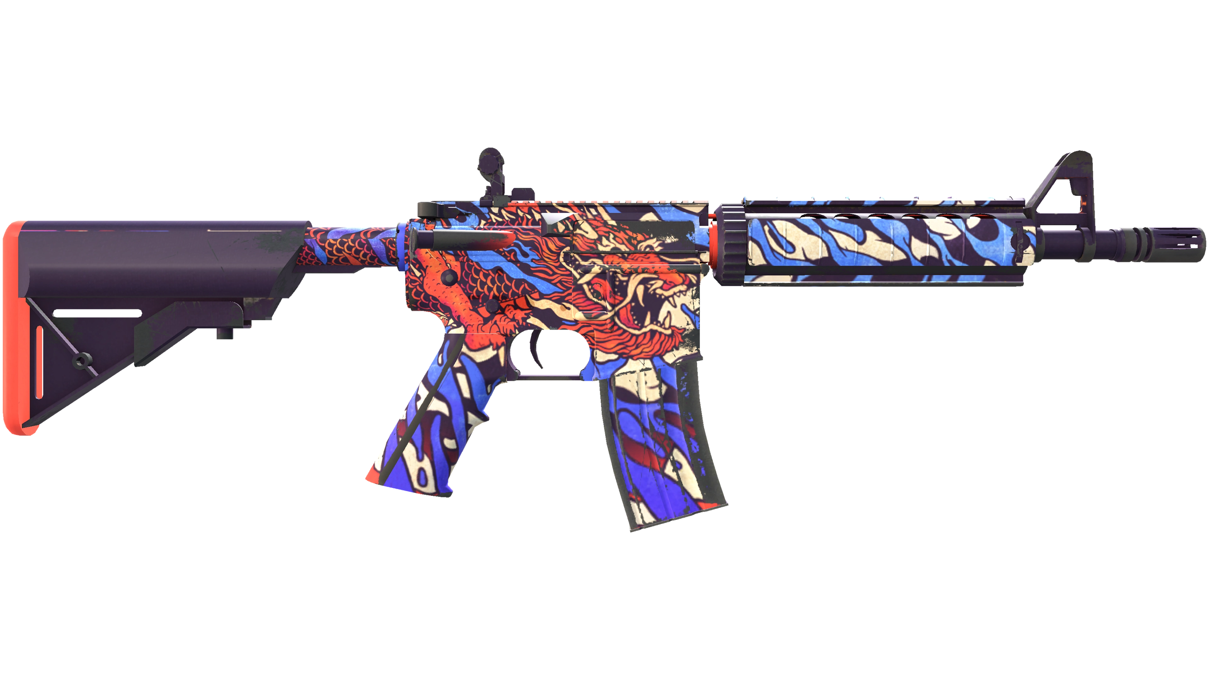 StatTrak™ M4A4 | 龍王 (Dragon King) (Factory New) thumbnail