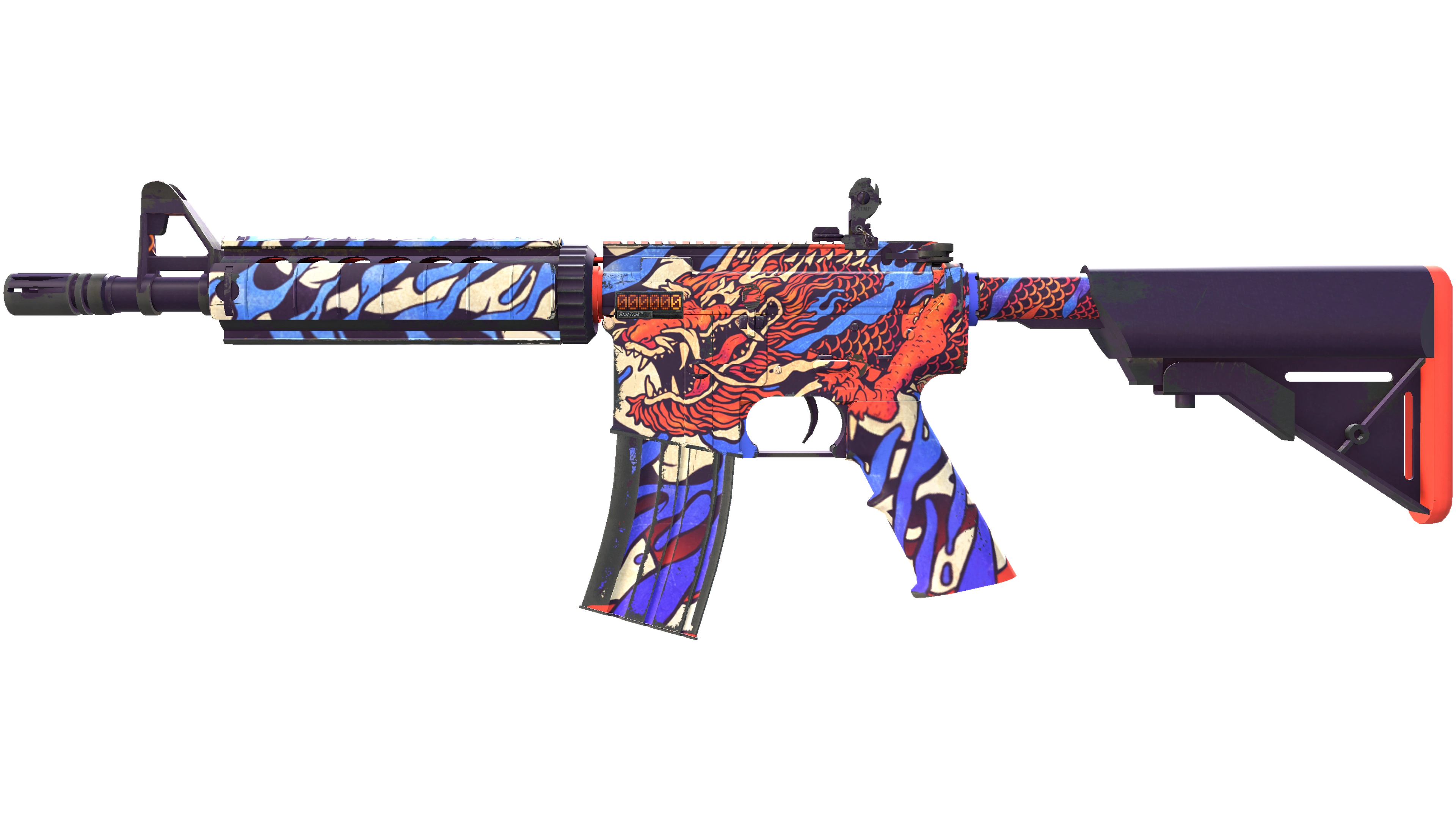 StatTrak™ M4A4 | 龍王 (Dragon King) (Factory New)