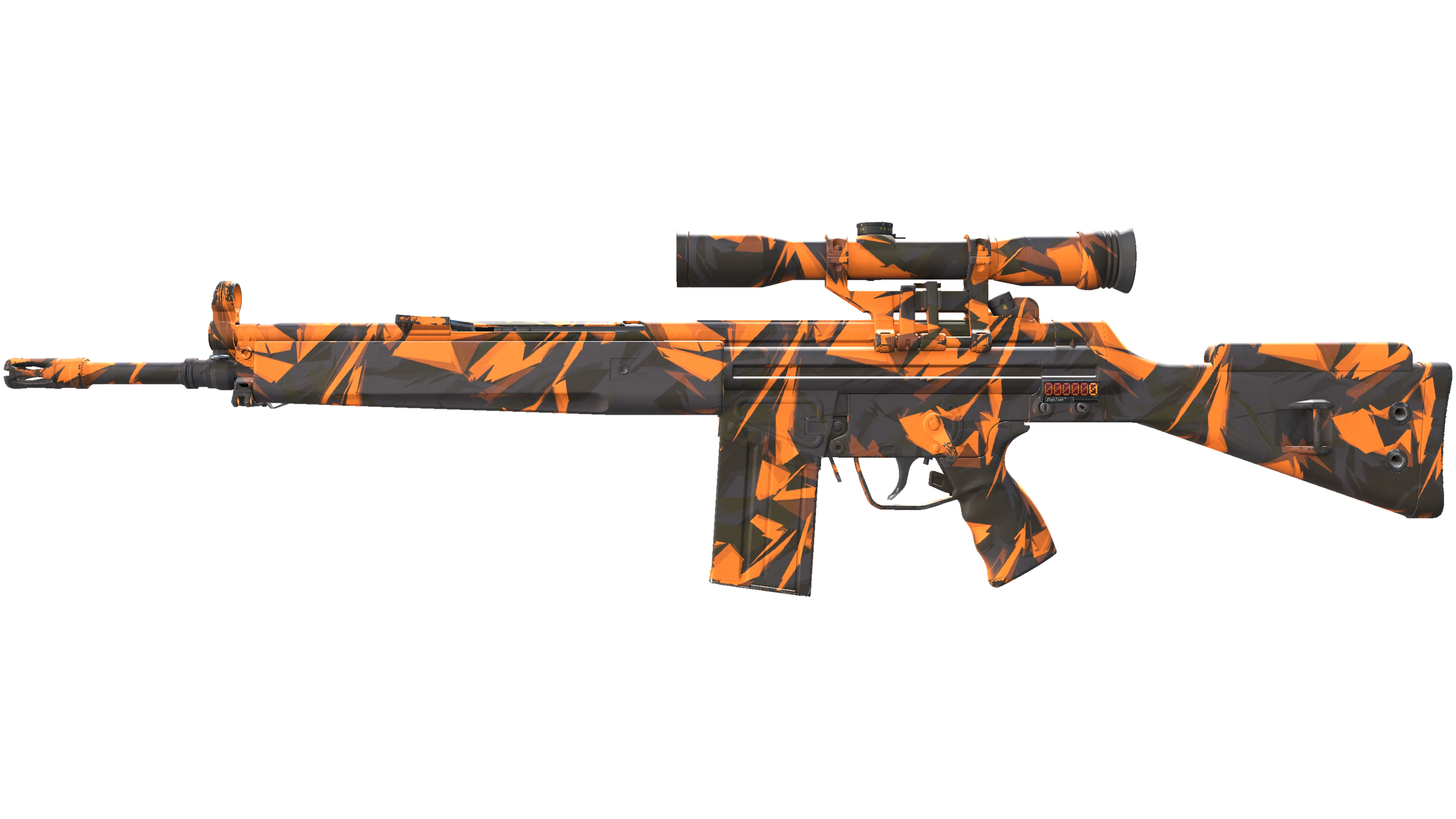 StatTrak™ G3SG1 | Orange Crash (Factory New)