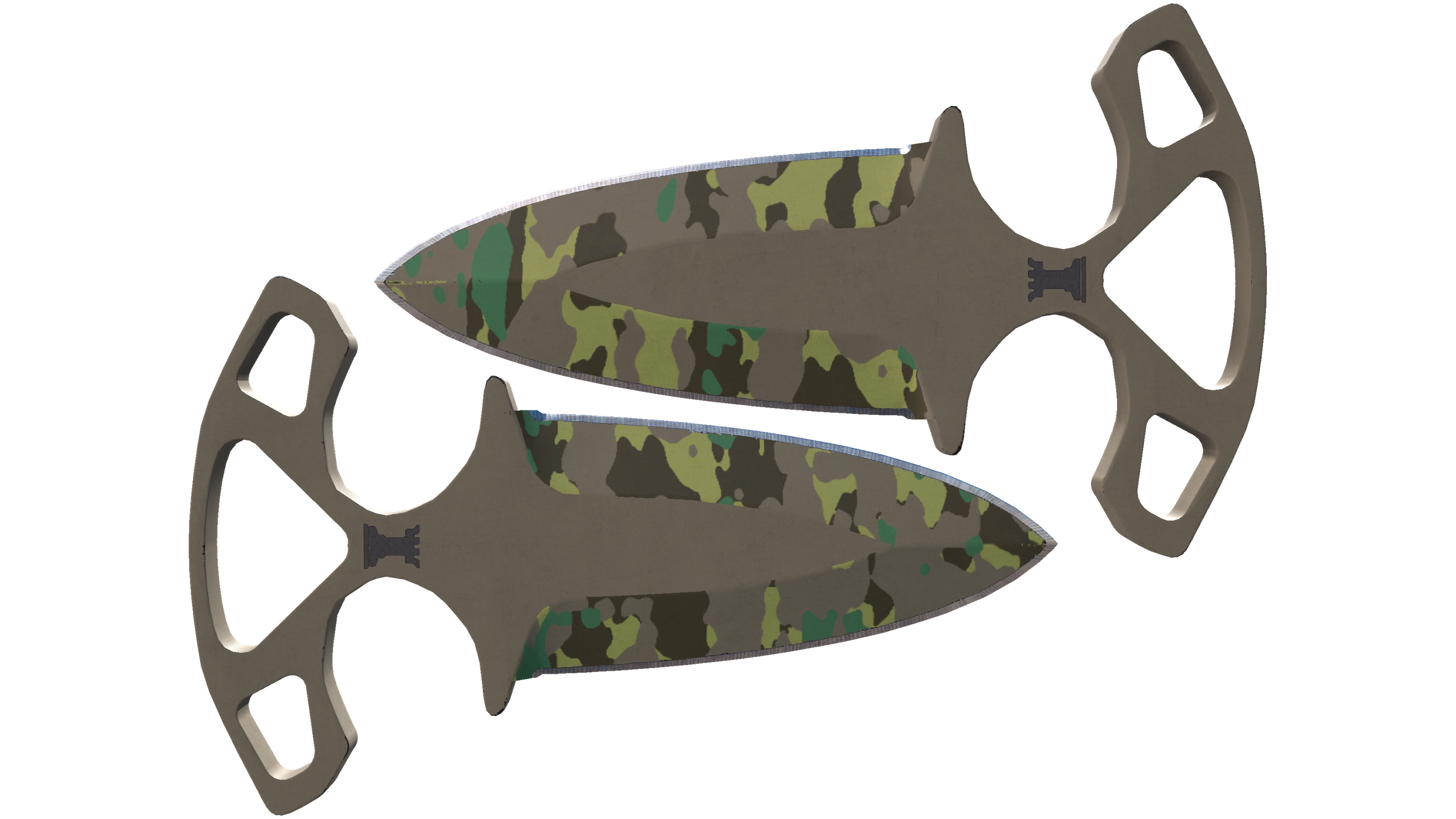 ★ Shadow Daggers | Boreal Forest (Minimal Wear)
