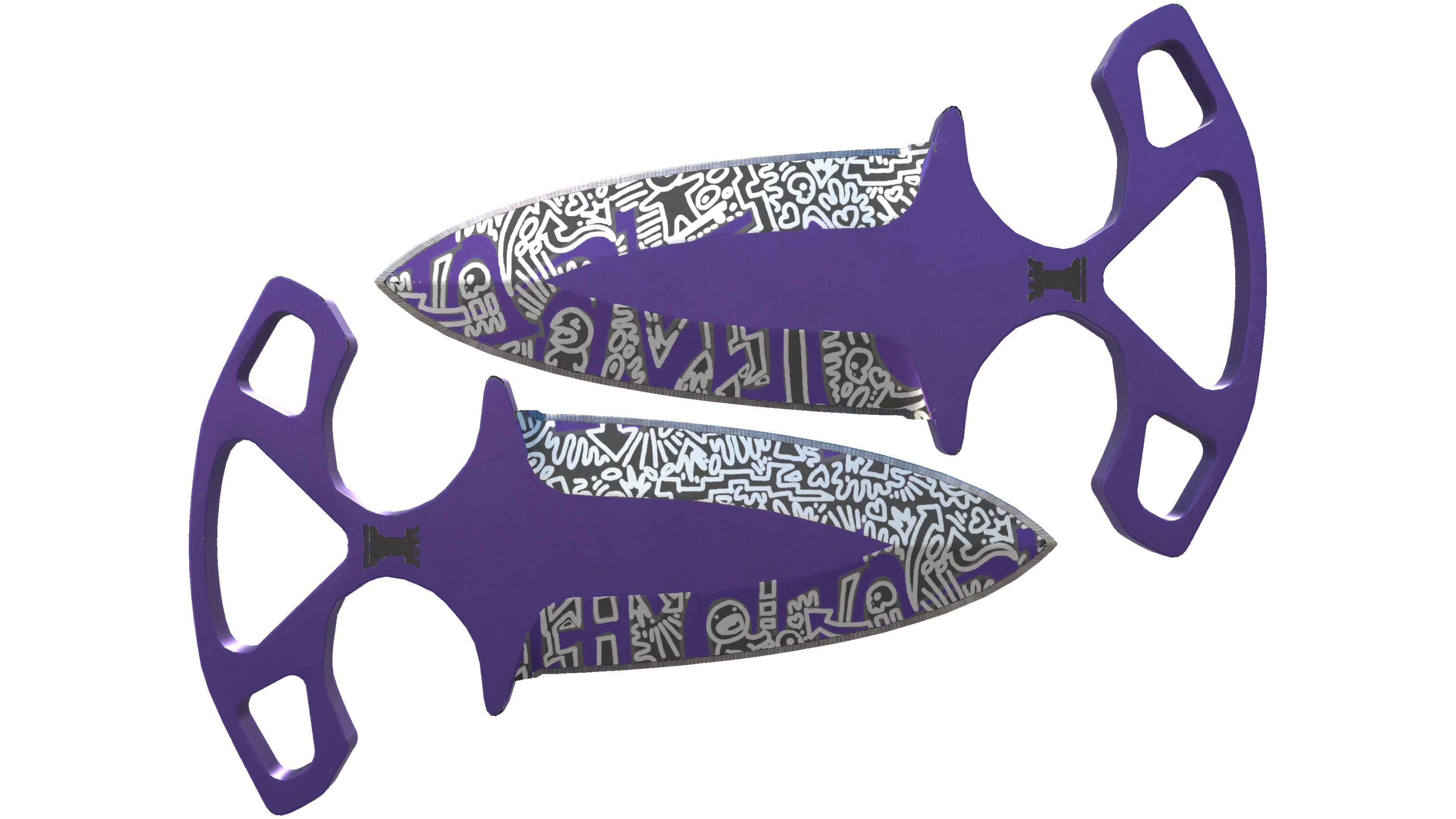 ★ StatTrak™ Shadow Daggers | Freehand (Minimal Wear)