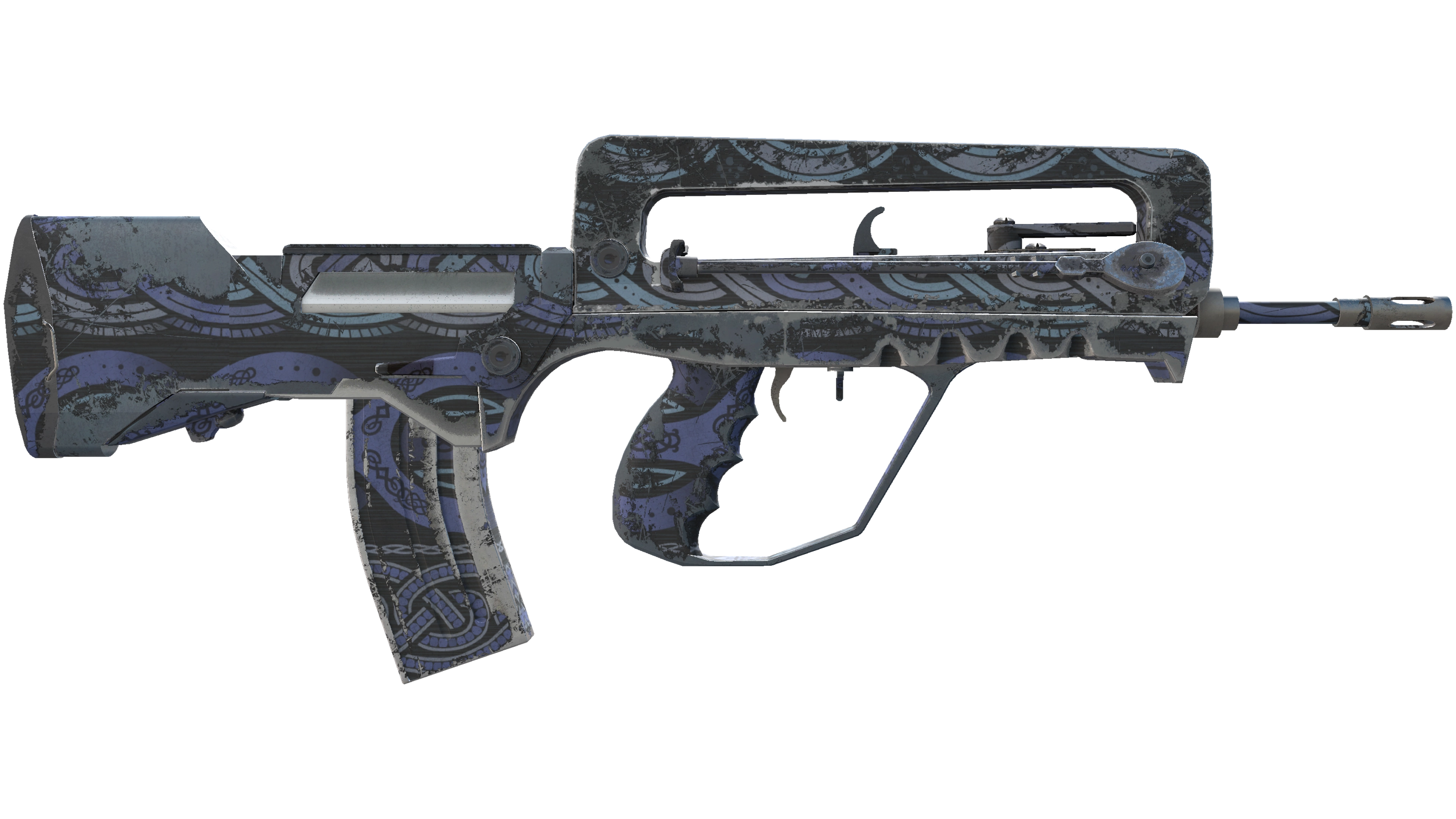 FAMAS | Night Borre (Well-Worn) thumbnail