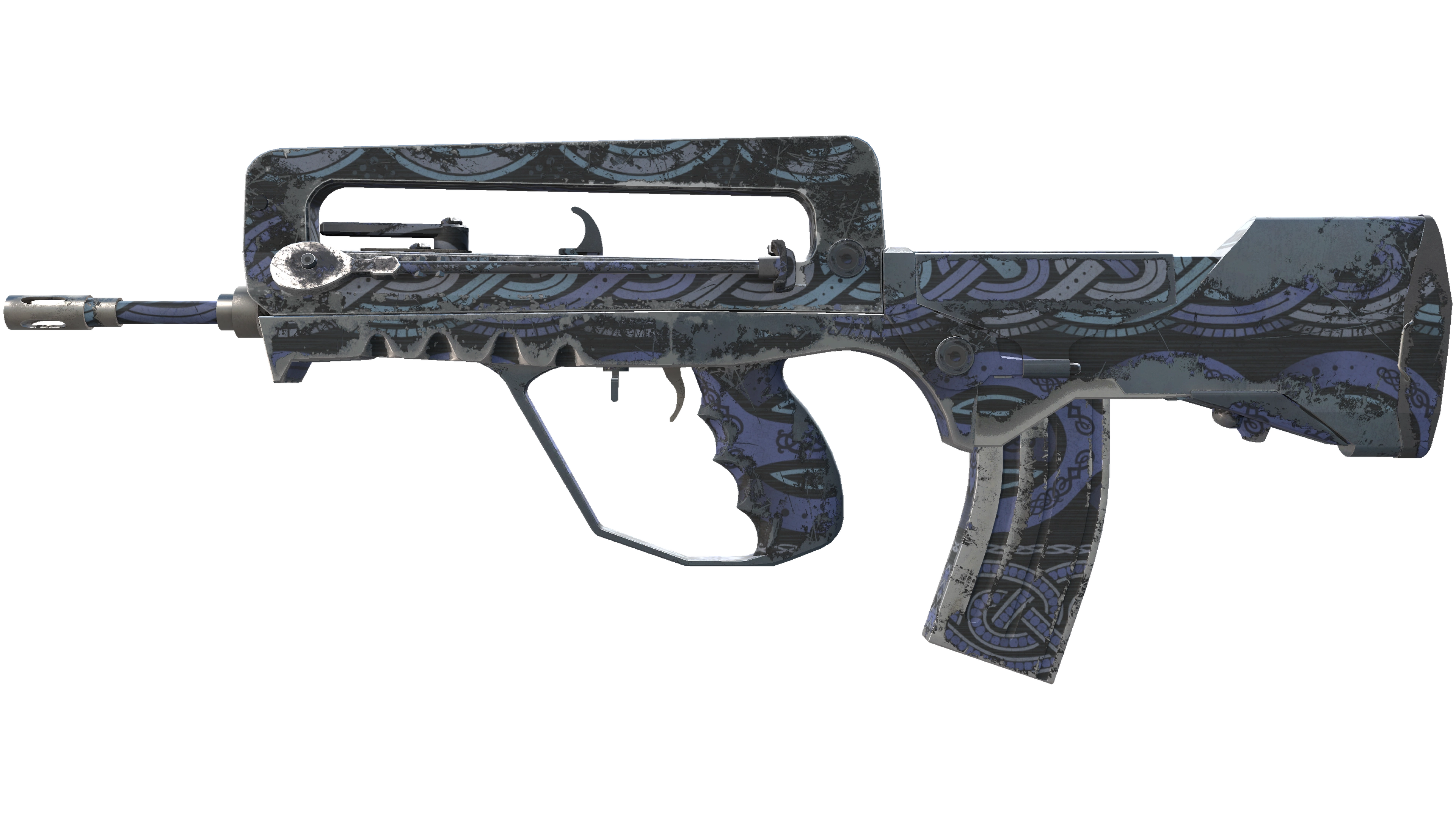 FAMAS | Night Borre (Well-Worn) thumbnail