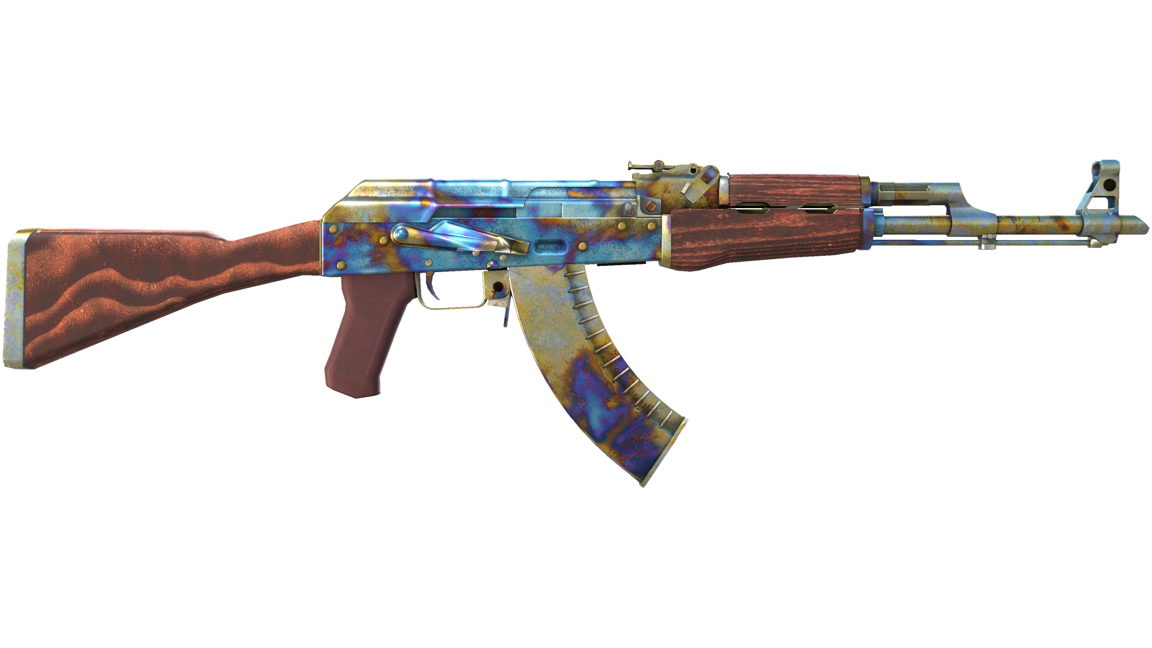 StatTrak™ AK-47 | Case Hardened (Well-Worn) thumbnail