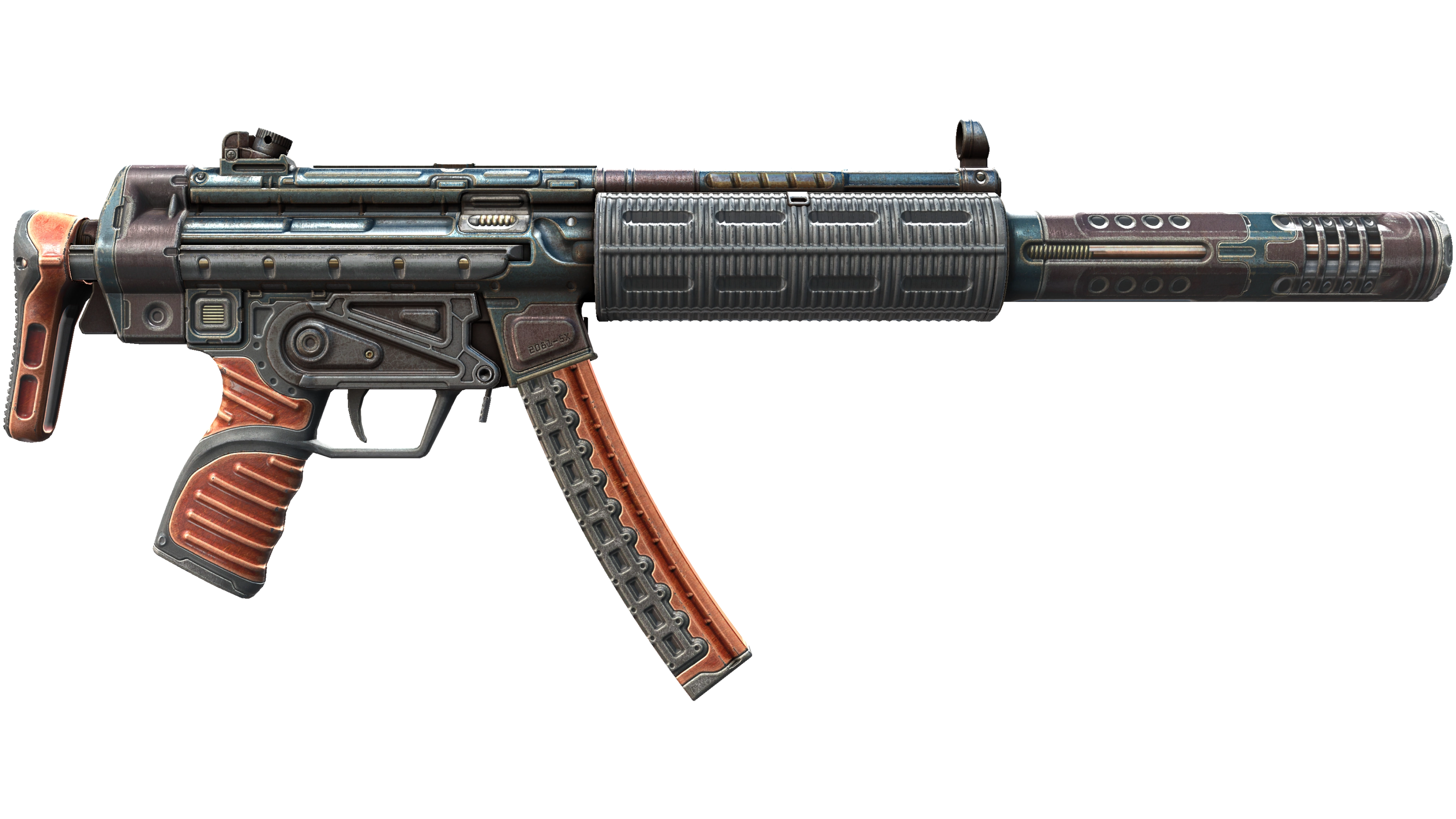 StatTrak™ MP5-SD | Gauss (Well-Worn) thumbnail