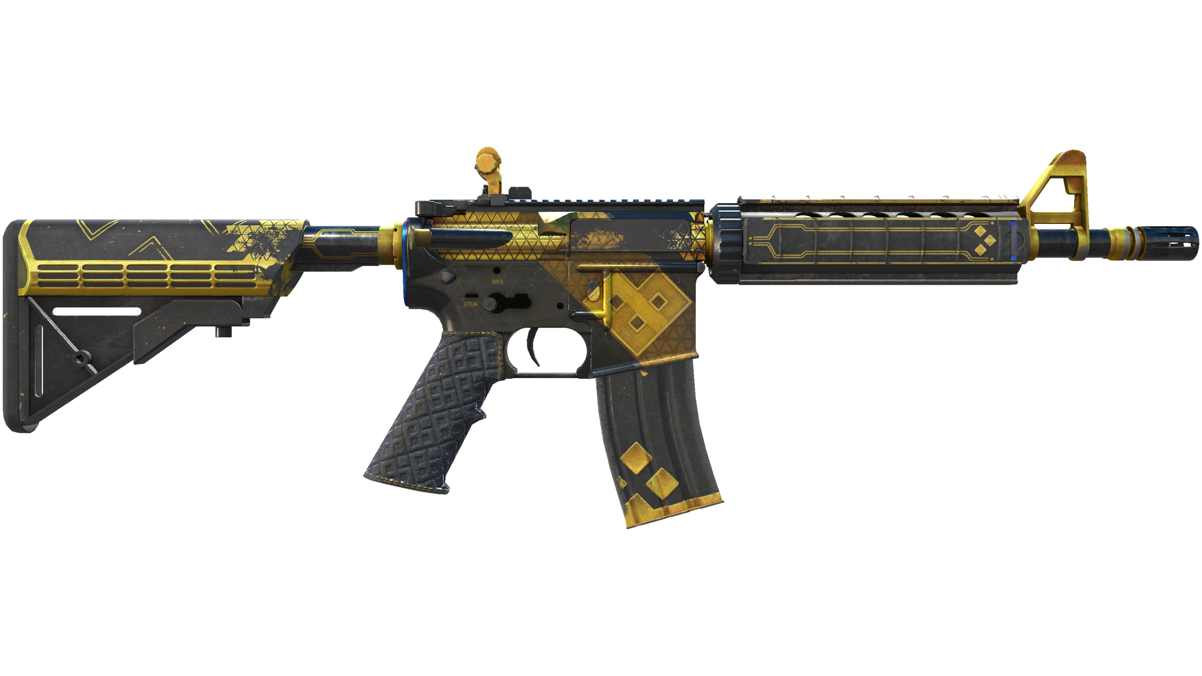 M4A4 | The Coalition (Well-Worn) thumbnail