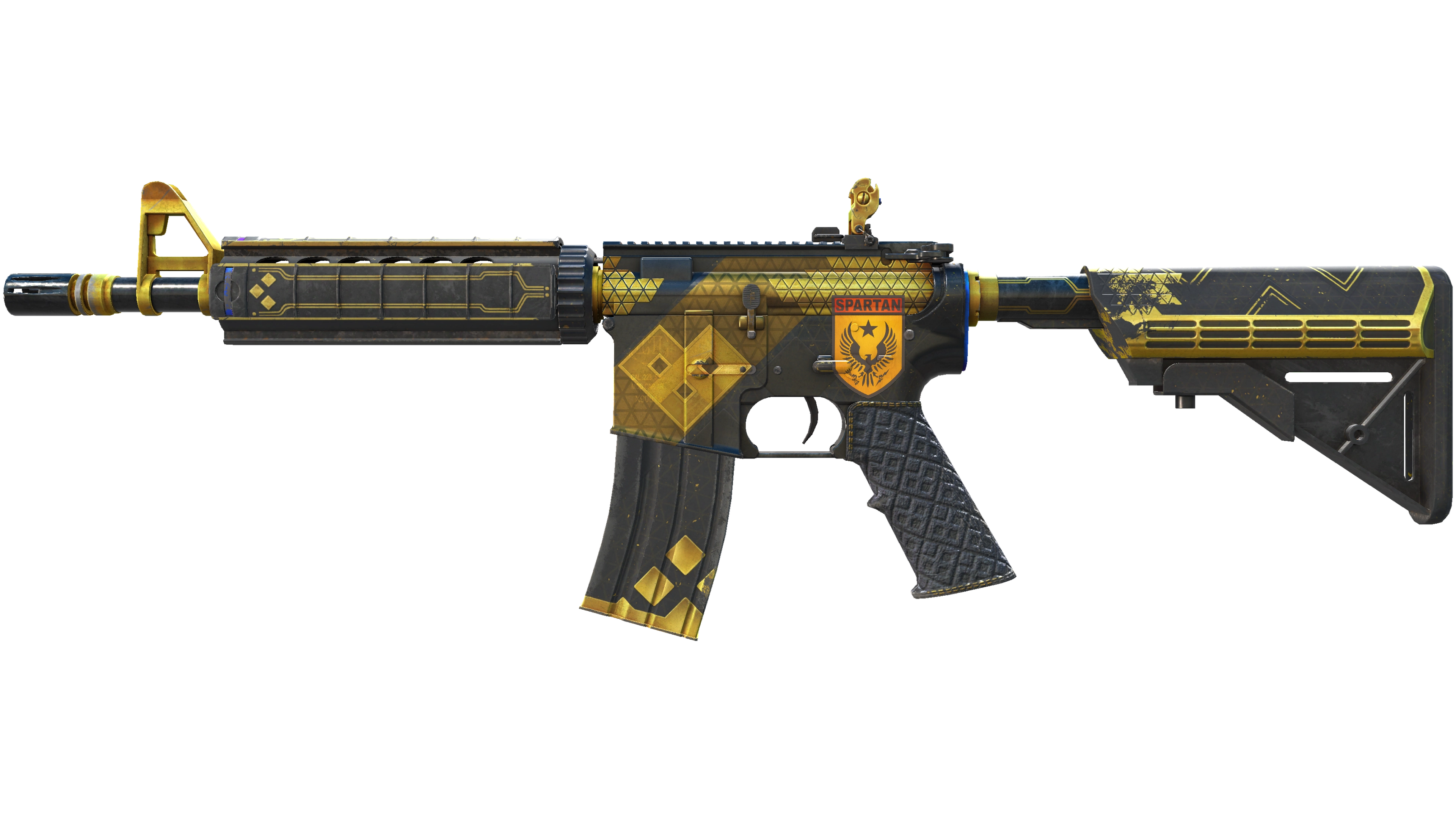M4A4 | The Coalition (Well-Worn)
